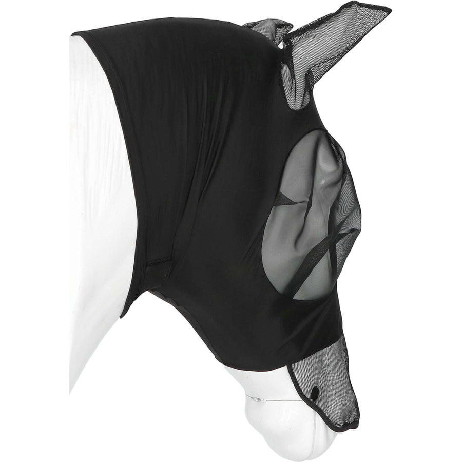 EQUITHÈME Fly Mask Hood with UV Protection Black