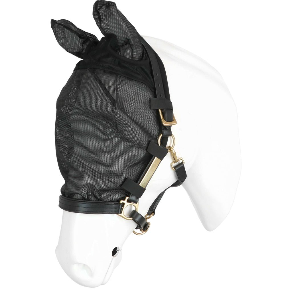 EQUITHÈME Fly Mask Halter with UV Protection Black