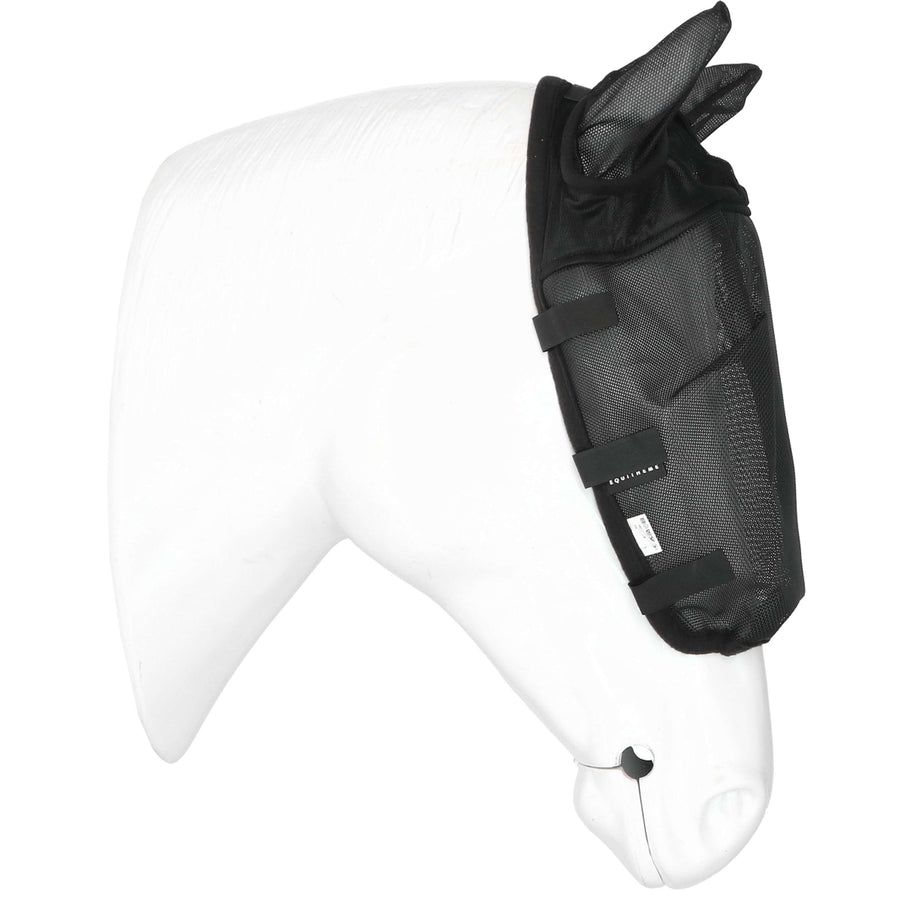 EQUITHÈME Fly Mask Halter with UV Protection Black