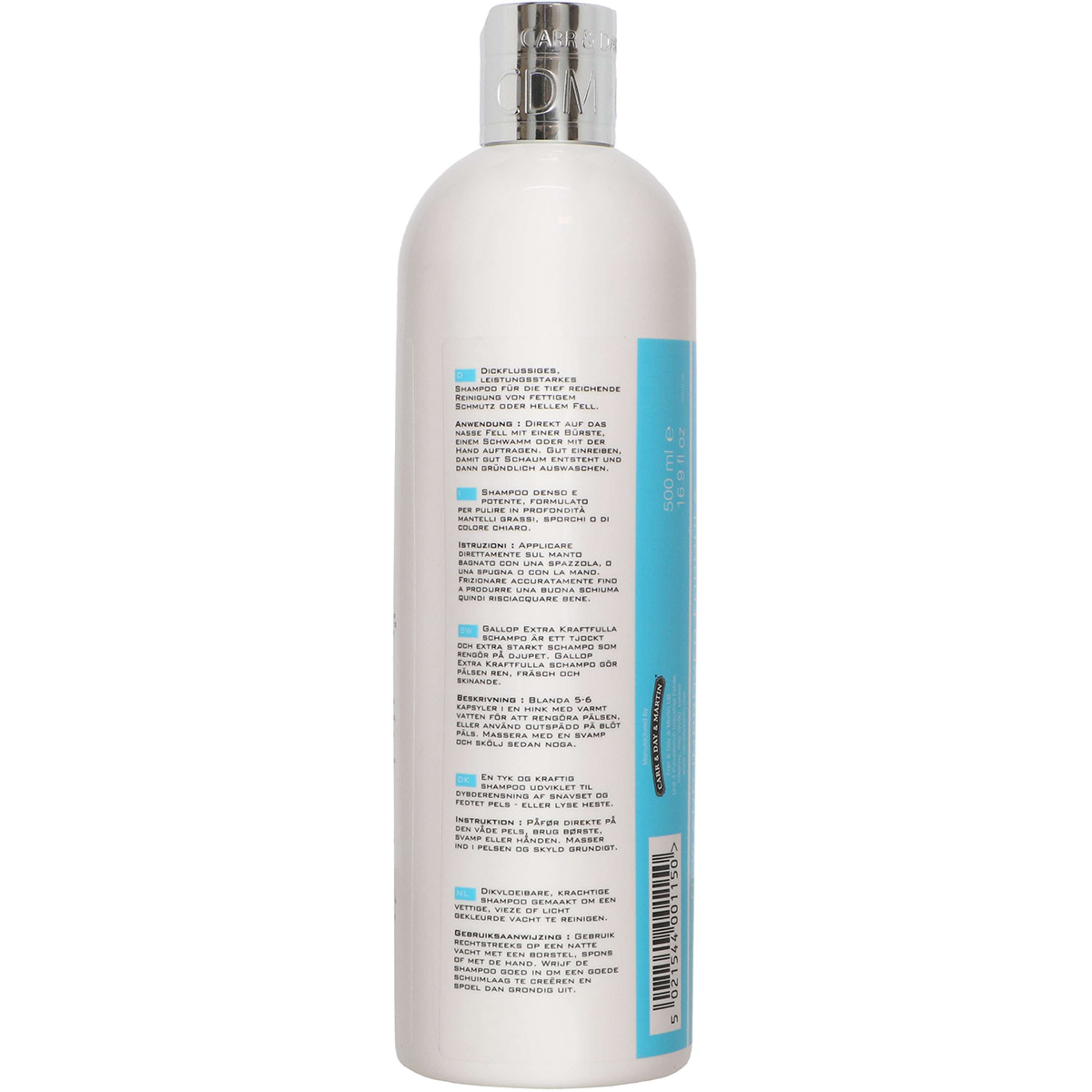 Carr & Day & Martin Extra Strength Shampoo Gallop