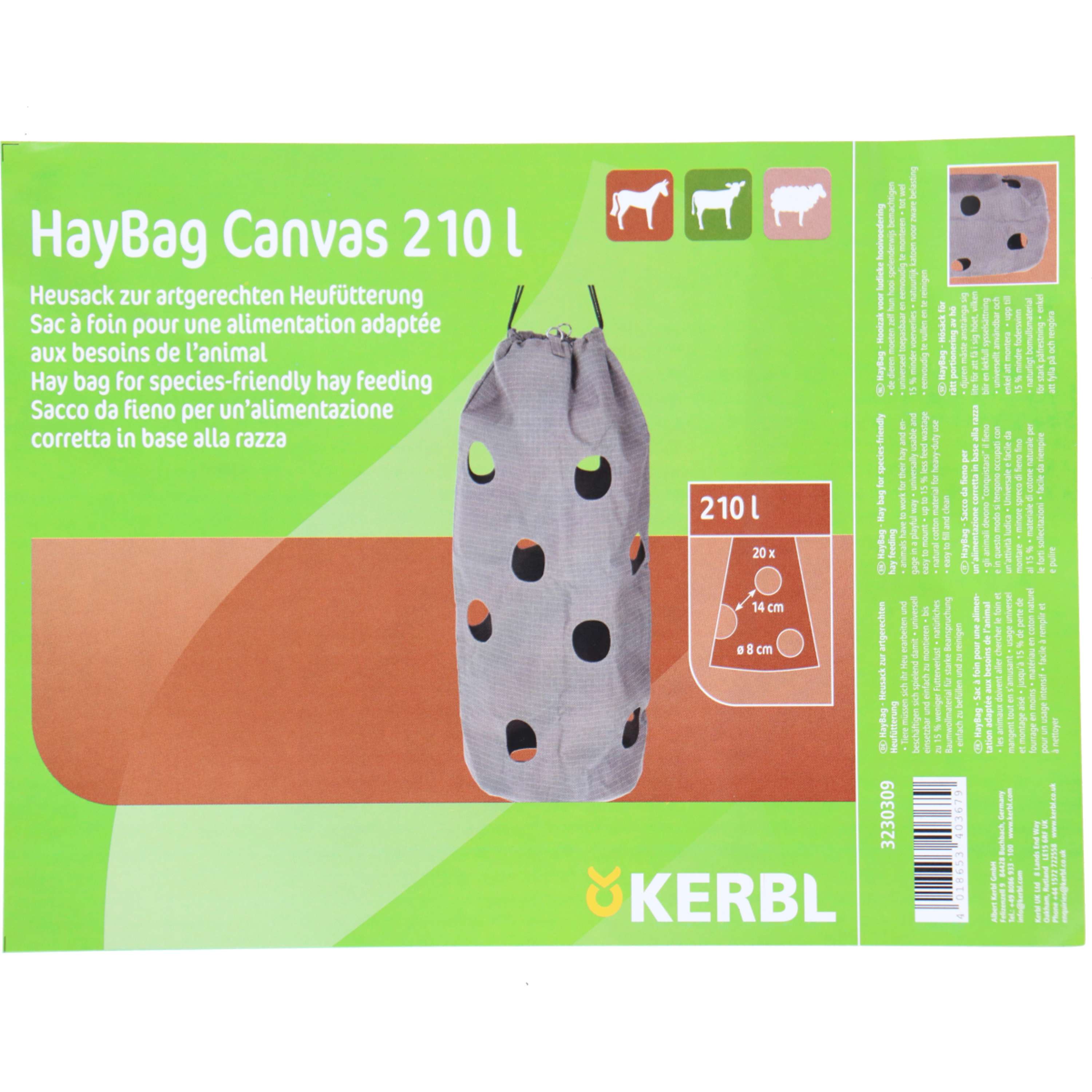 Kerbl Hay Bag Grey