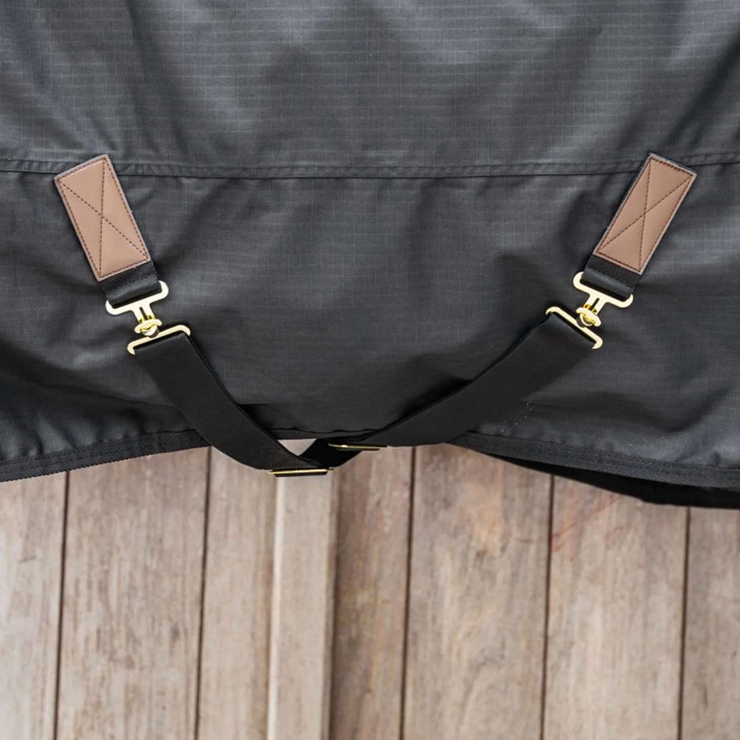 Kentucky Turnout Rug All Weather Waterproof Classic 300g Black