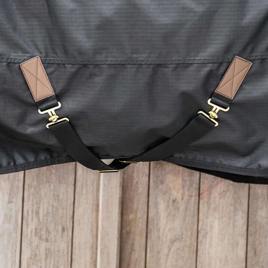 Kentucky Turnout Rug All Weather Waterproof Classic 300g Black