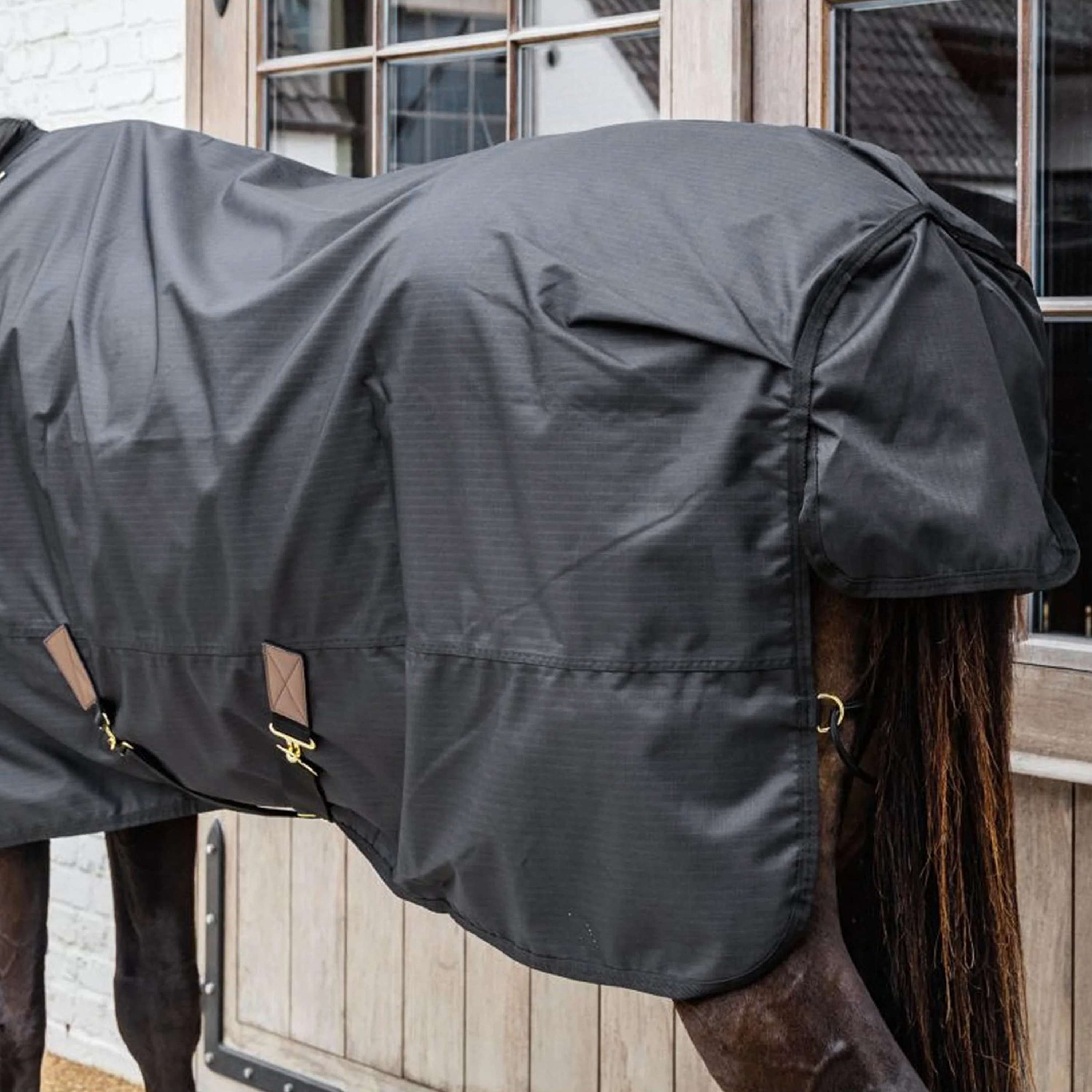 Kentucky Turnout Rug All Weather Waterproof Classic 300g Black