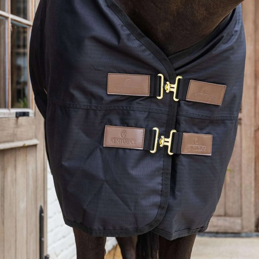 Kentucky Turnout Rug All Weather Waterproof Classic 0g Black