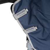 Amigo Turnout Rug FieldSafe Plus 1200D 0g Navy/Titanium Grey/Silver