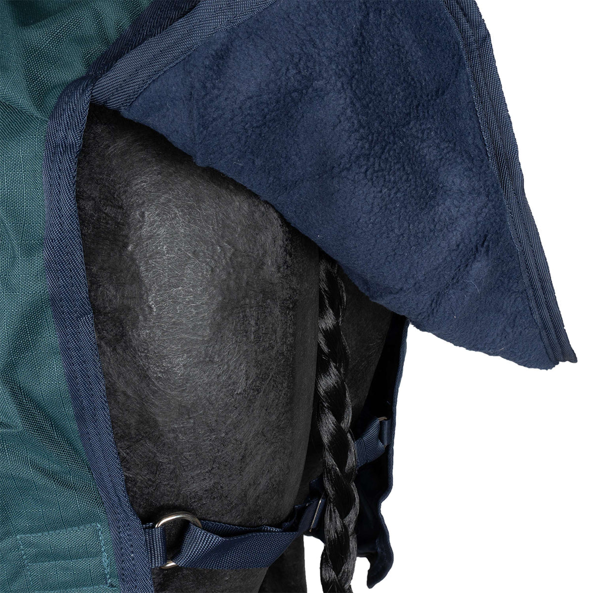 Amigo Ripstop 900D 50g Fleece Lined Dynasty Green/Navy/Silver