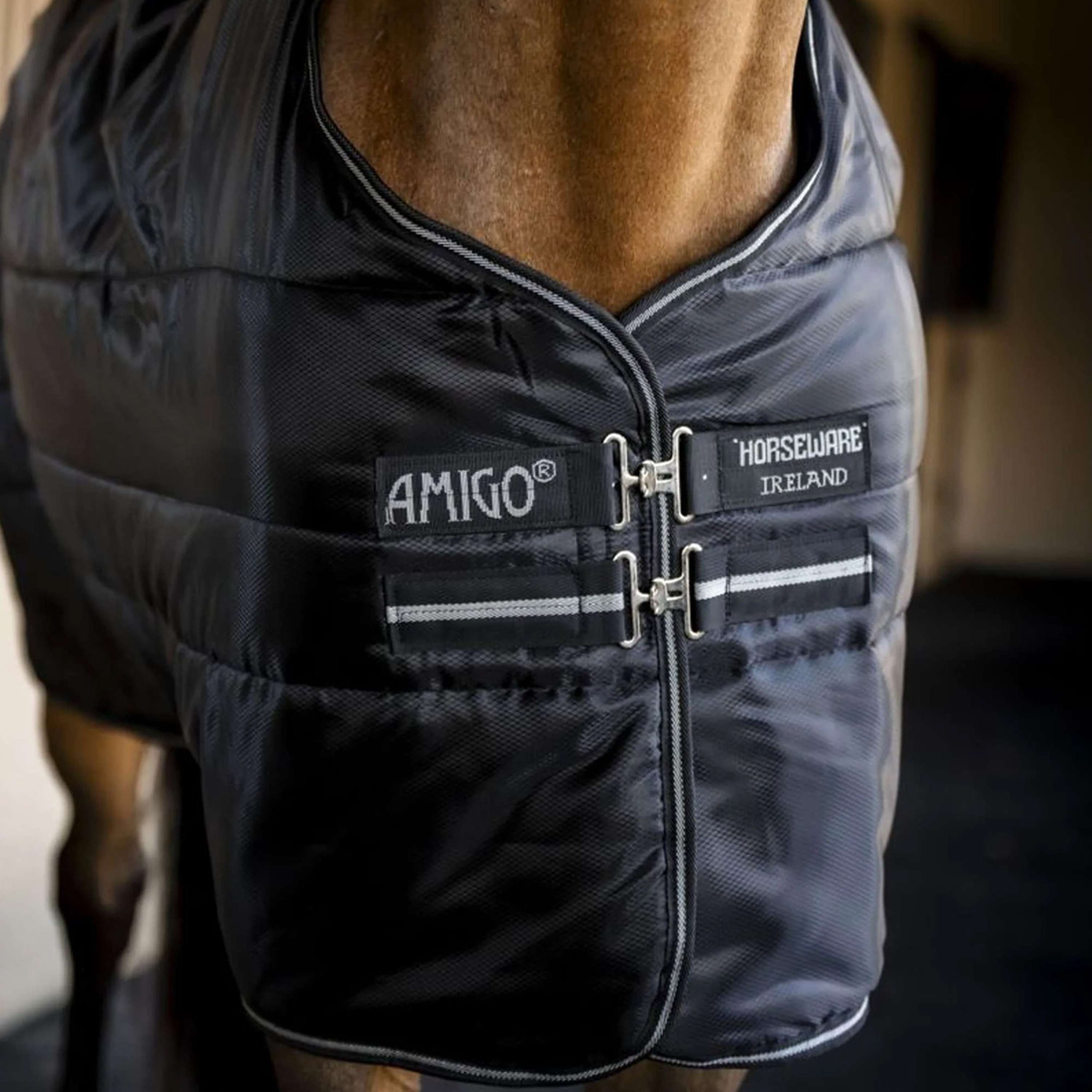 Amigo Ripstop Insulator Stable 350g Black/Black/Silver