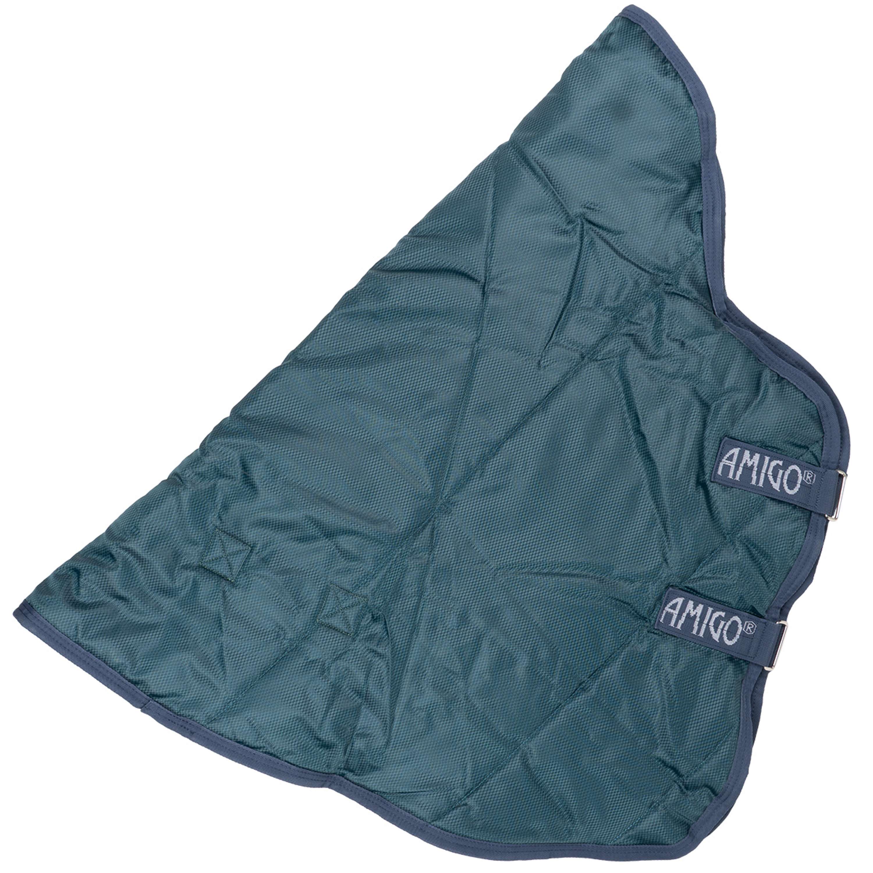 Amigo Neck Cover Ripstip Insulator Stable 100g Dynasty Green/Navy/Silver