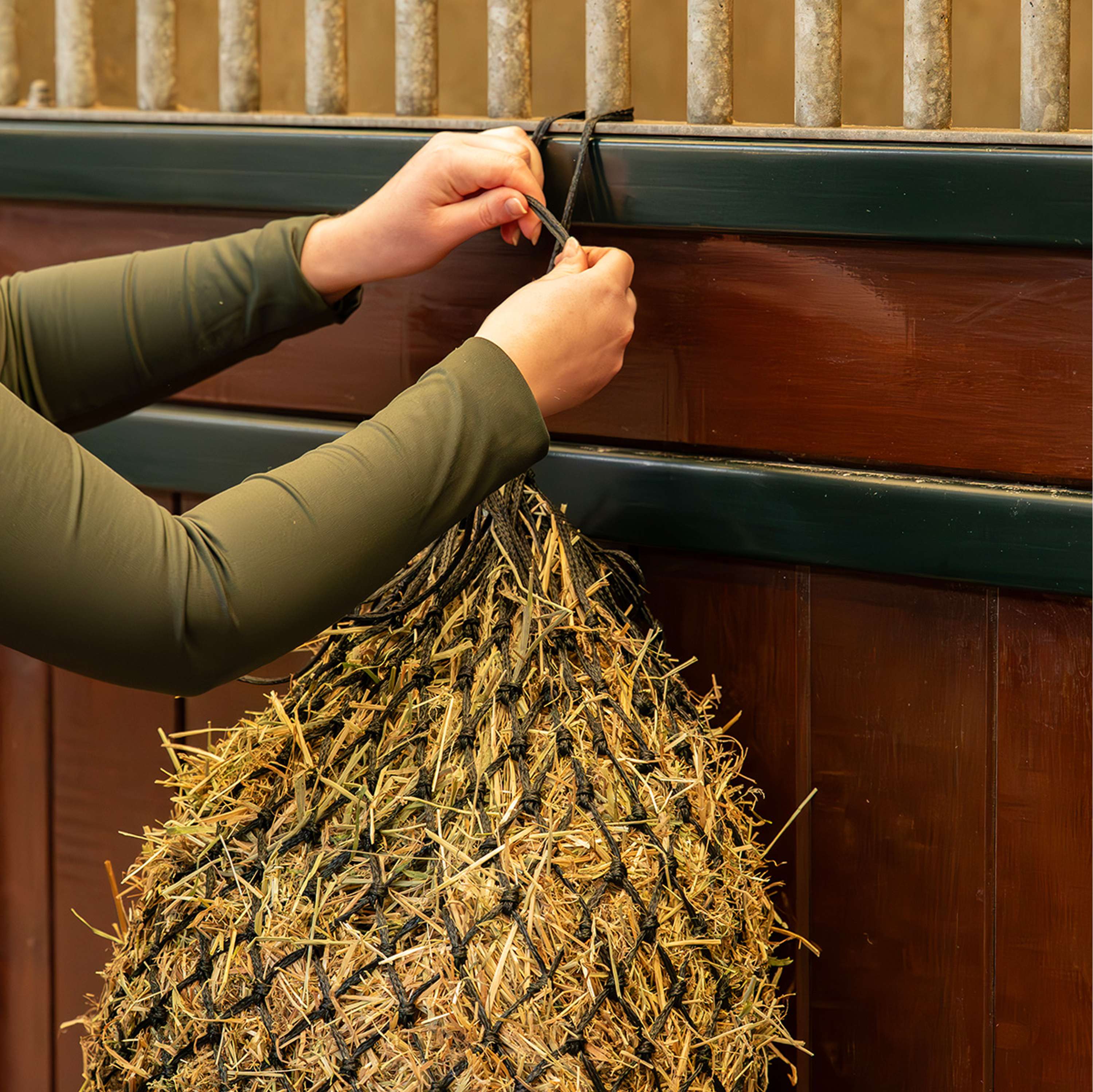 Agradi Horse Hay Net Standaard Extra Fine Mesh 3x3cm Black