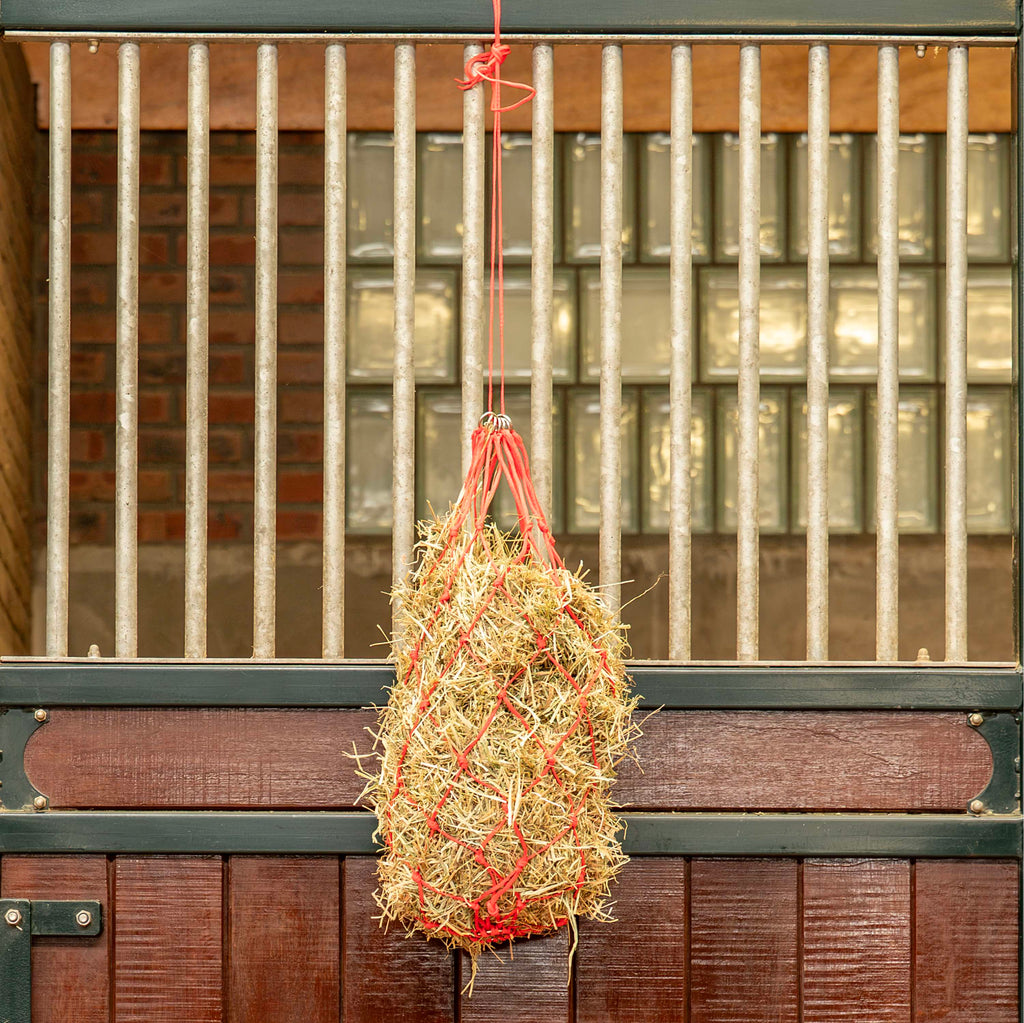 Agradi Horse Hay Net Standaard Coarse Mesh 8x8cm Red