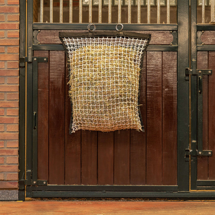 Agradi Horse Hay Net with Filling aid Mesh 3x3cm White