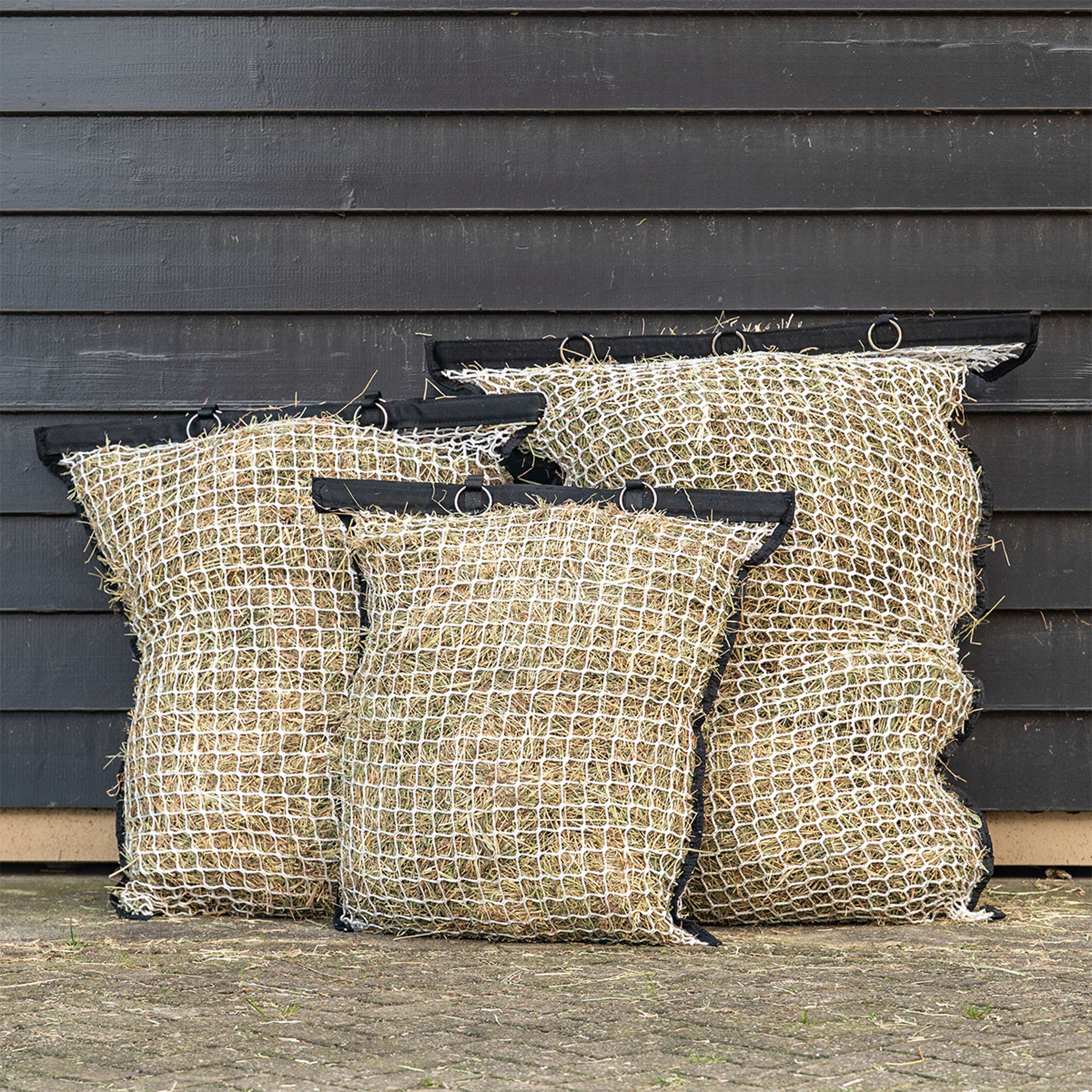 Agradi Horse Hay Net with Filling aid Mesh 3x3cm White