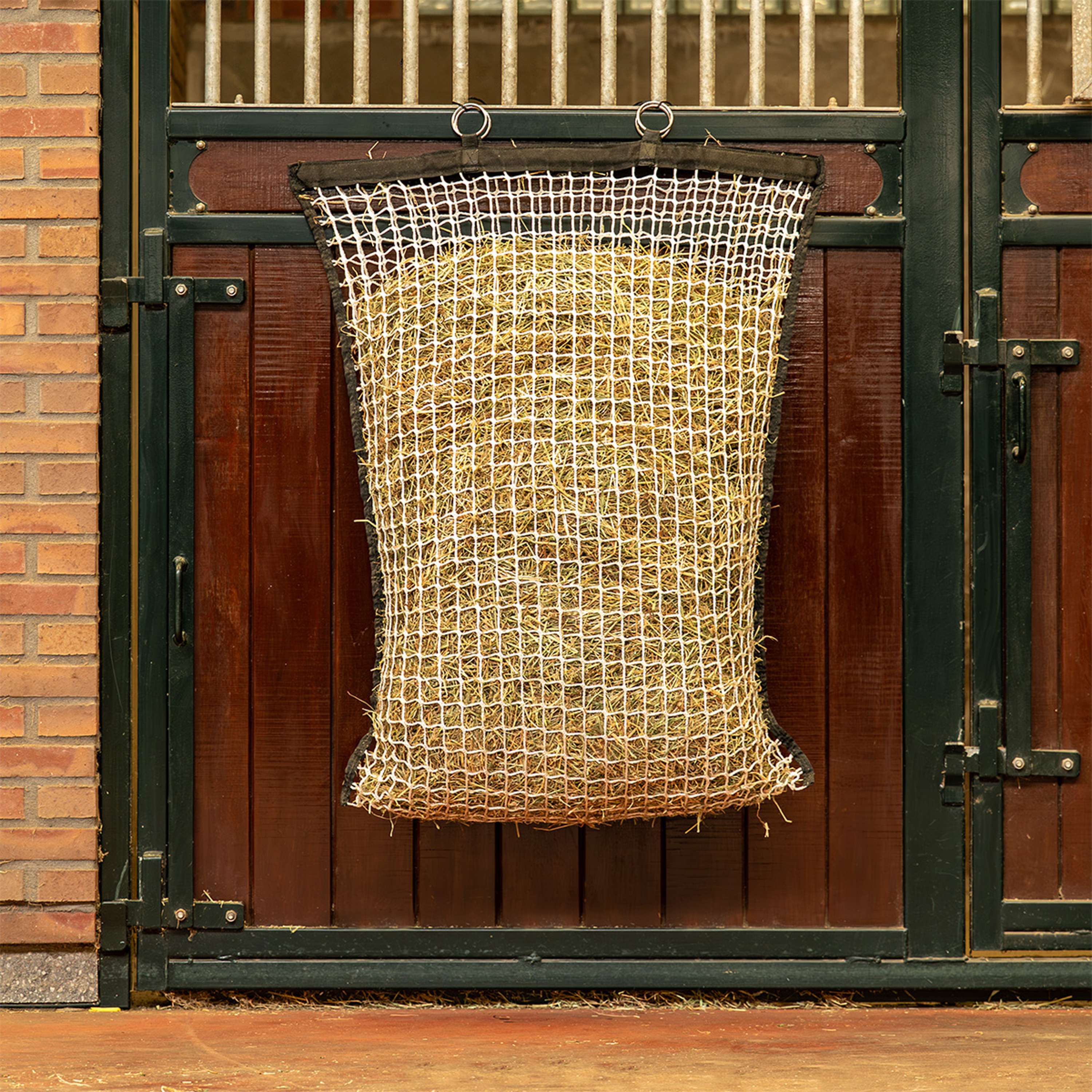 Agradi Horse Hay Net with Filling aid Mesh 3x3cm White