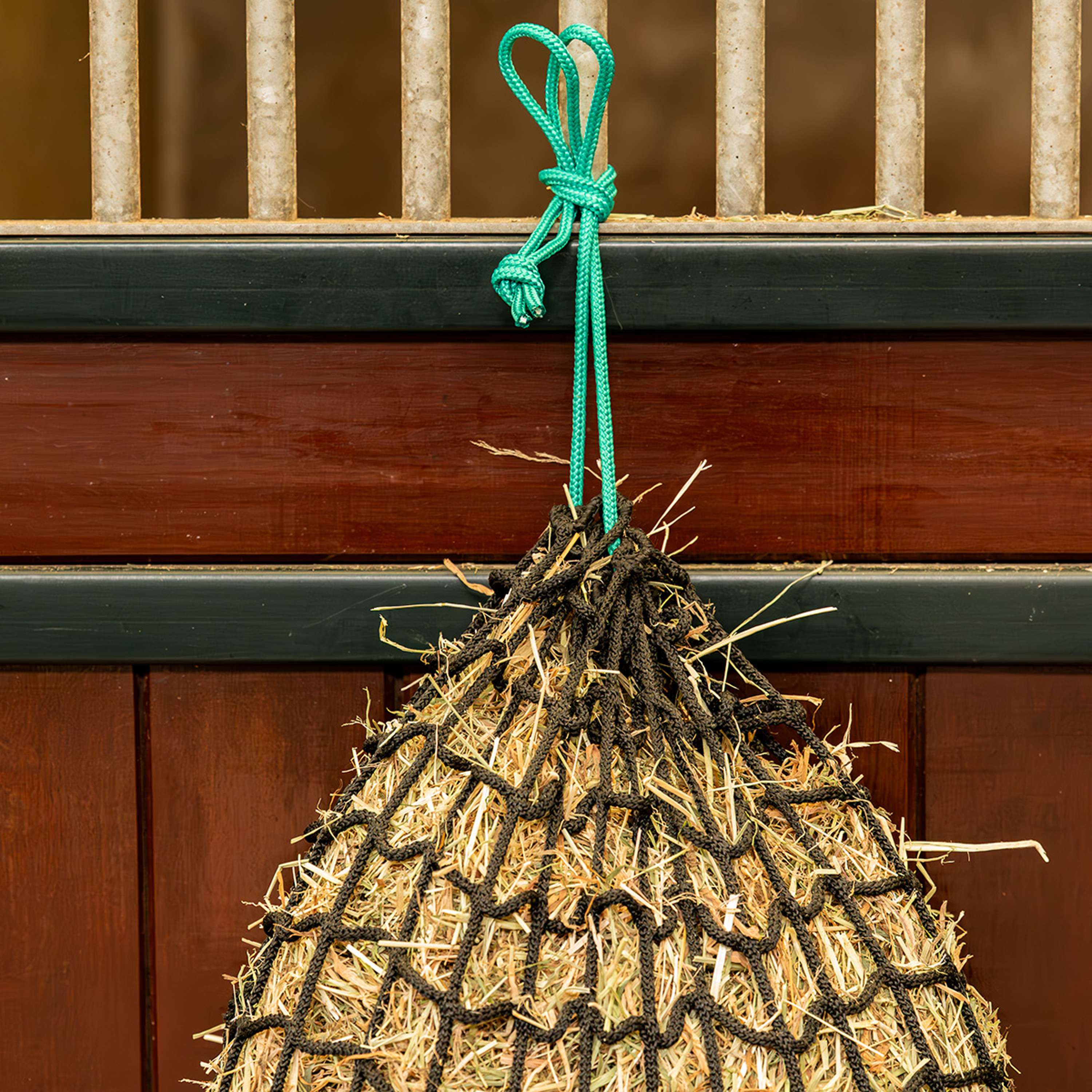 Agradi Horse Hay Net Heavy Duty Mesh 4,5x4,5cm Black