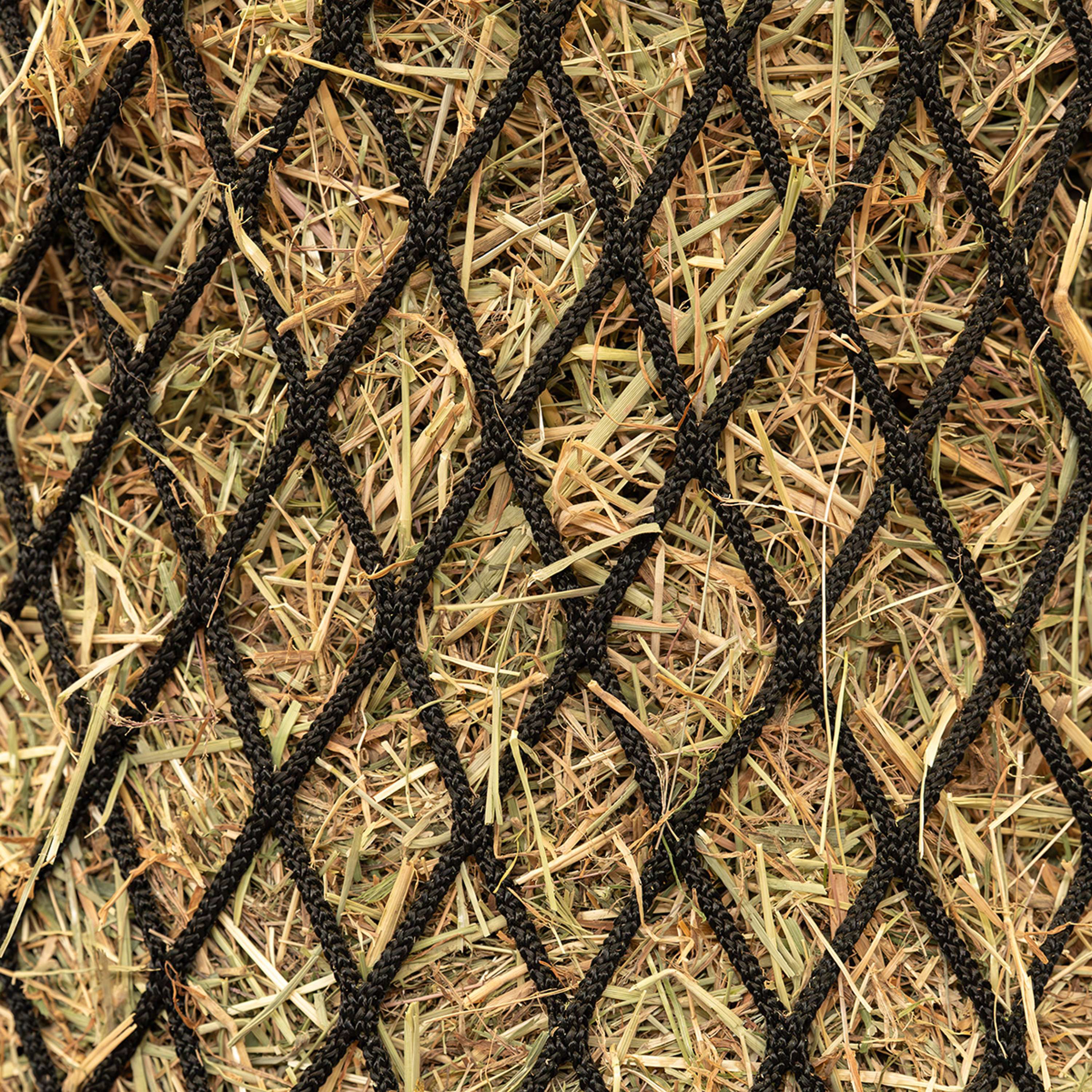 Agradi Horse Hay Net Heavy Duty Easy Fill Mesh 4,5x4,5cm Black
