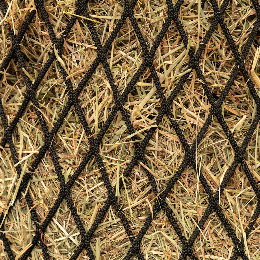 Agradi Horse Hay Net Heavy Duty Easy Fill Mesh 4,5x4,5cm Black