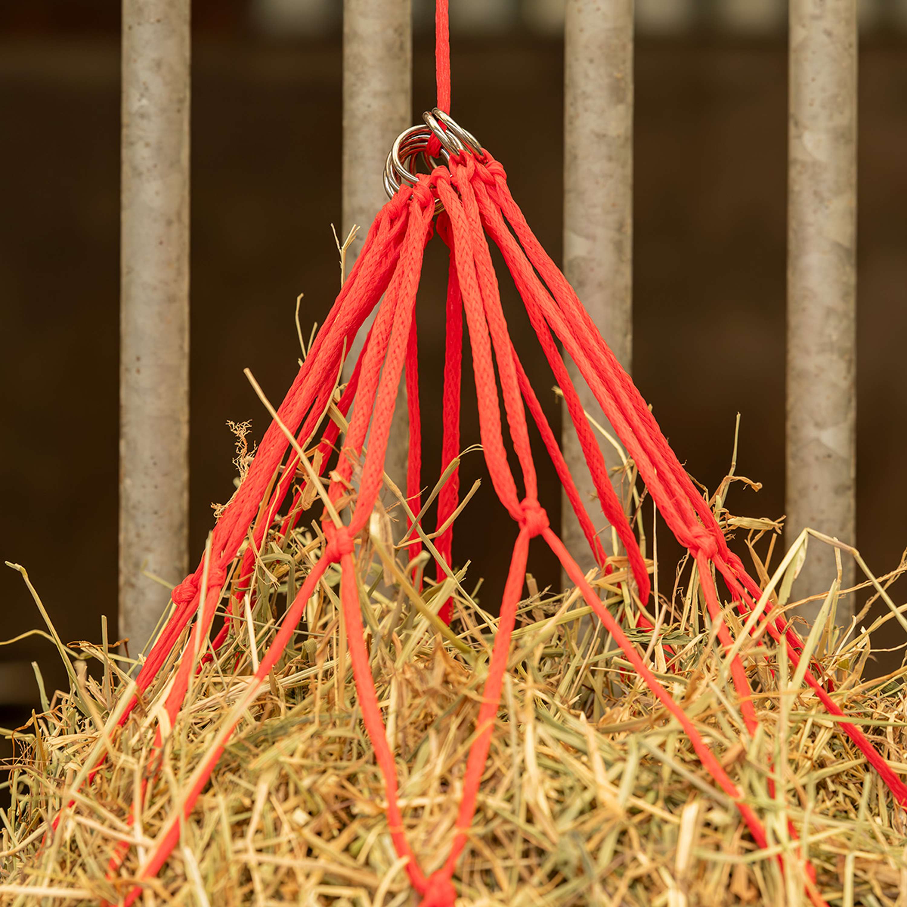 Agradi Horse Hay Net Mesh 15x15cm Red