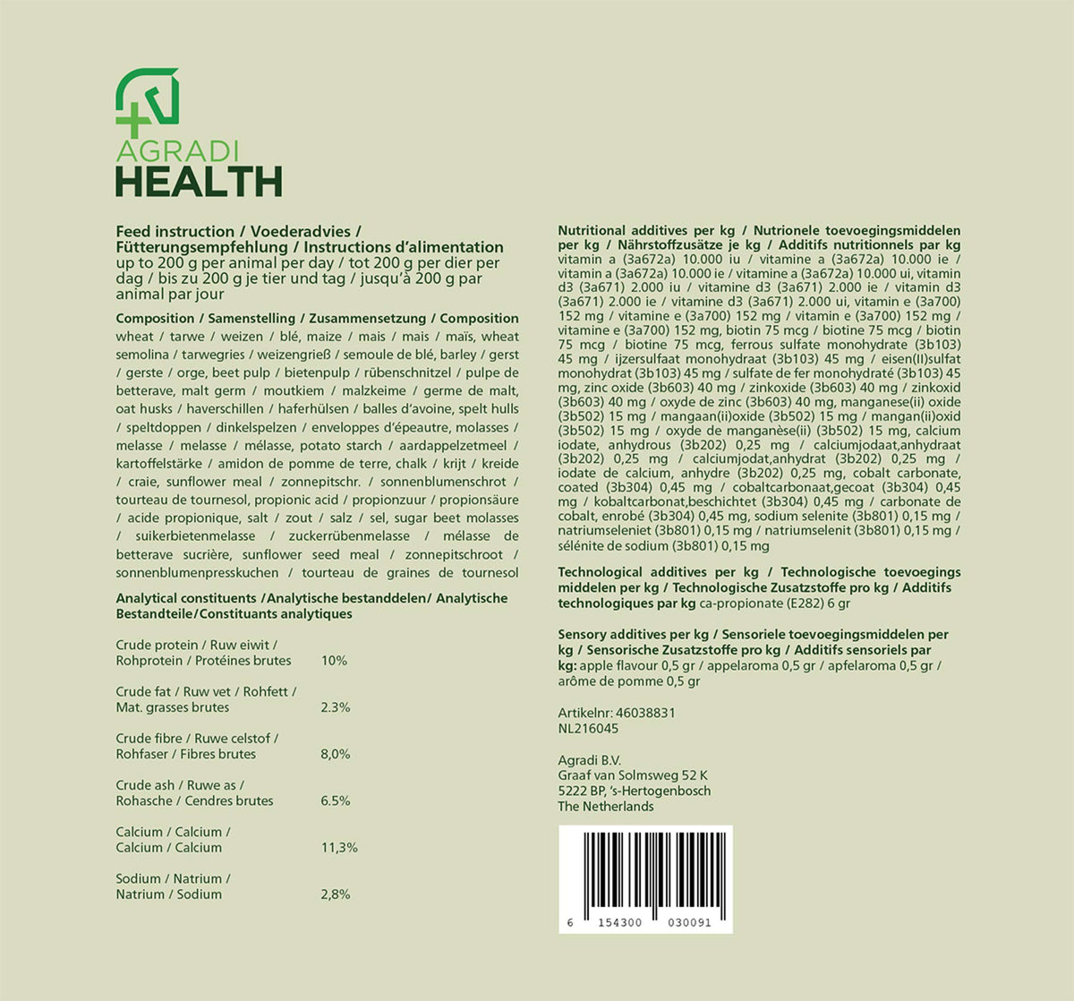 Agradi Health Treat Apple