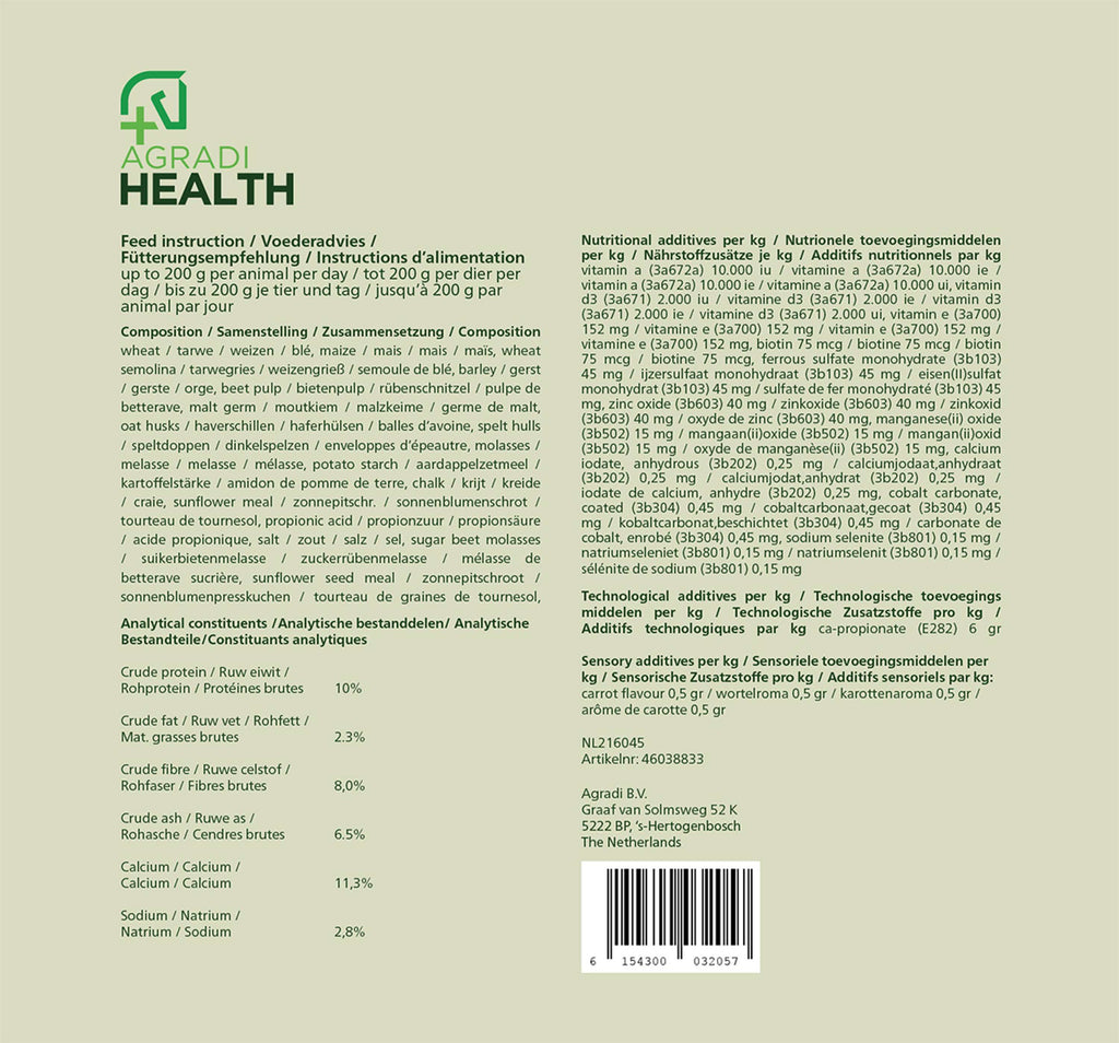 Agradi Health Treat Carrot