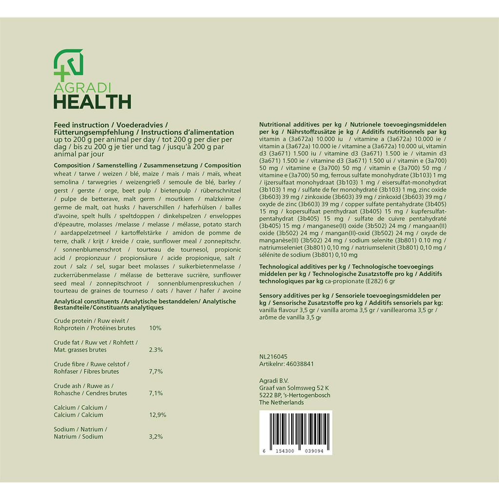 Agradi Health Treat Vanilla