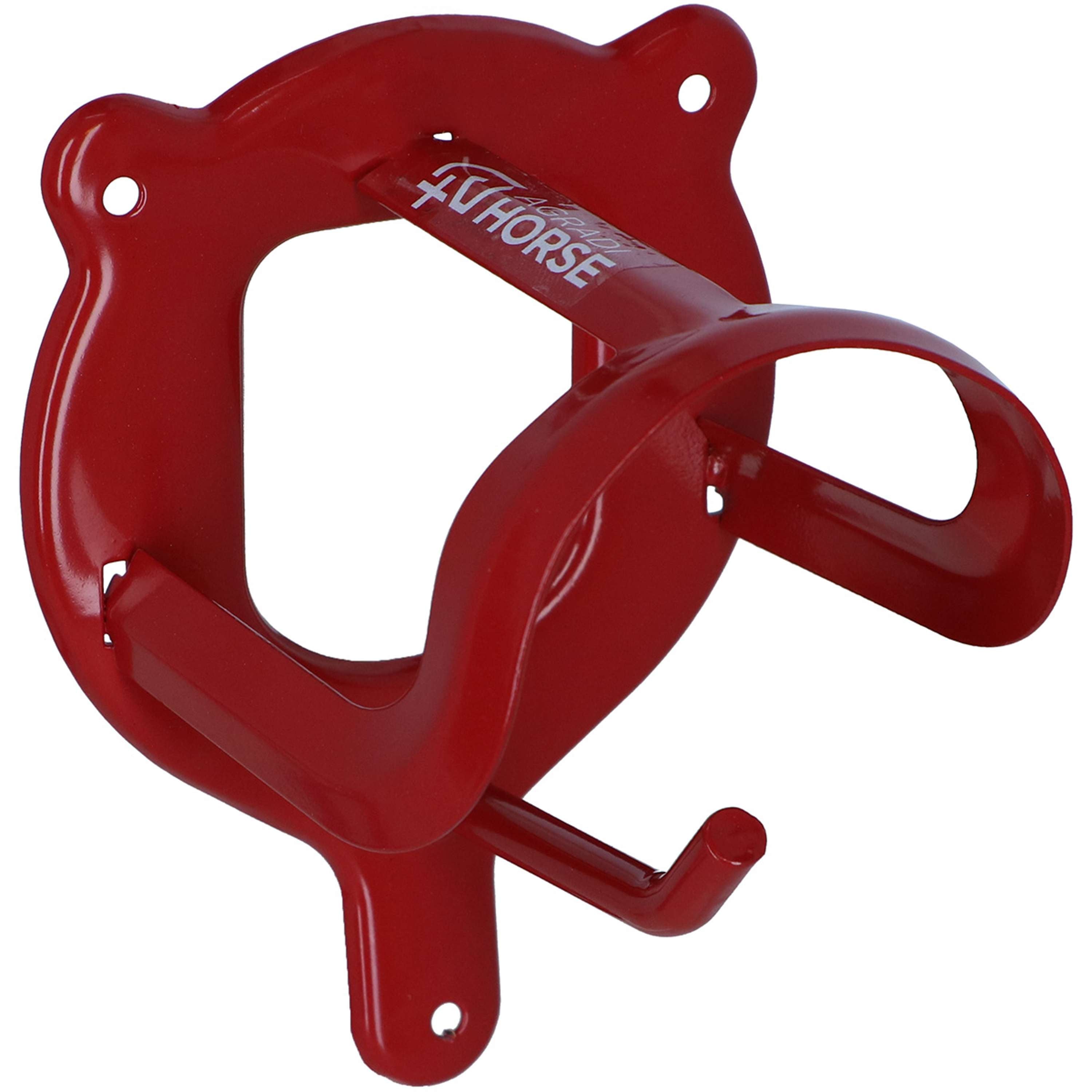Agradi Horse Bridle Hanger Metal Red