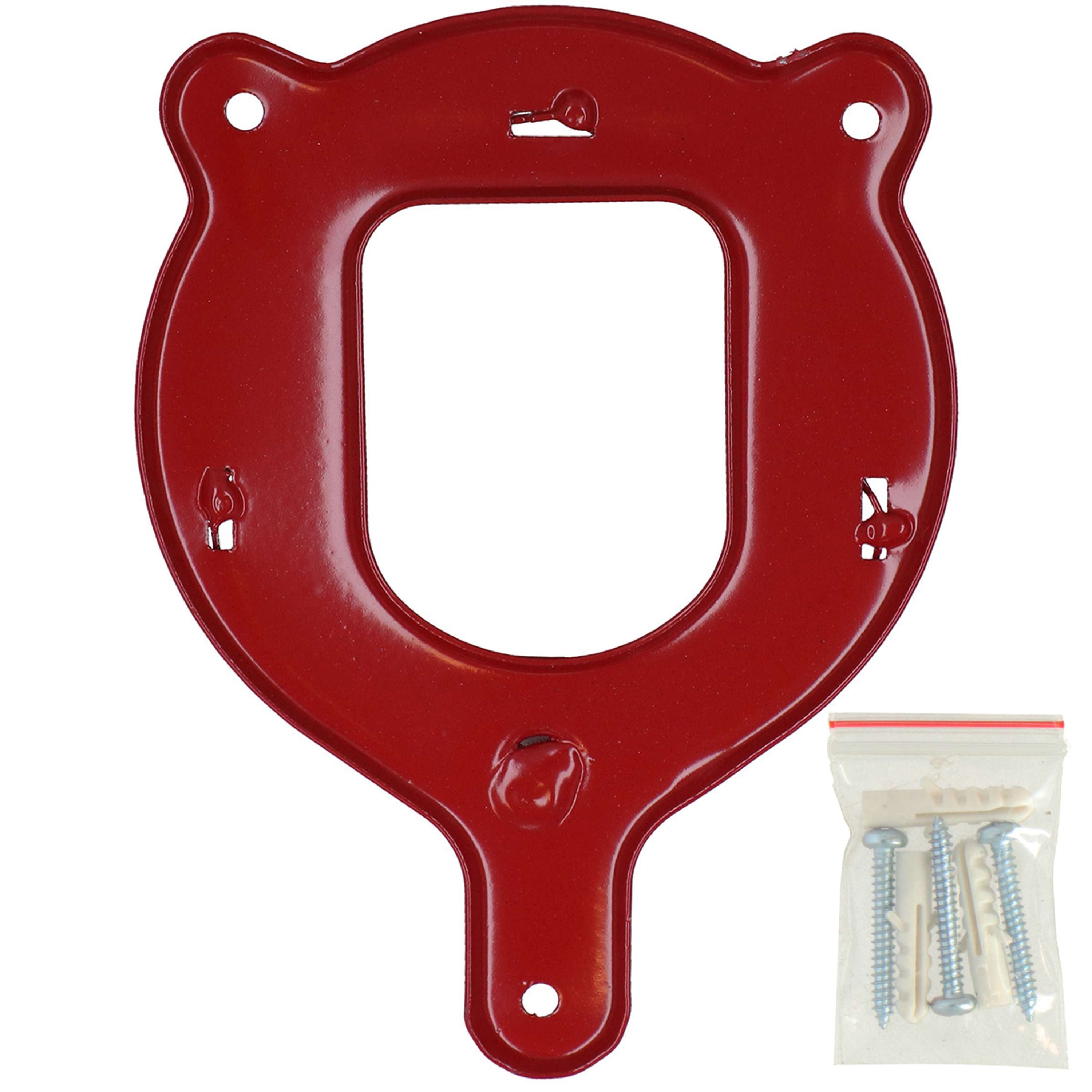 Agradi Horse Bridle Hanger Metal Red