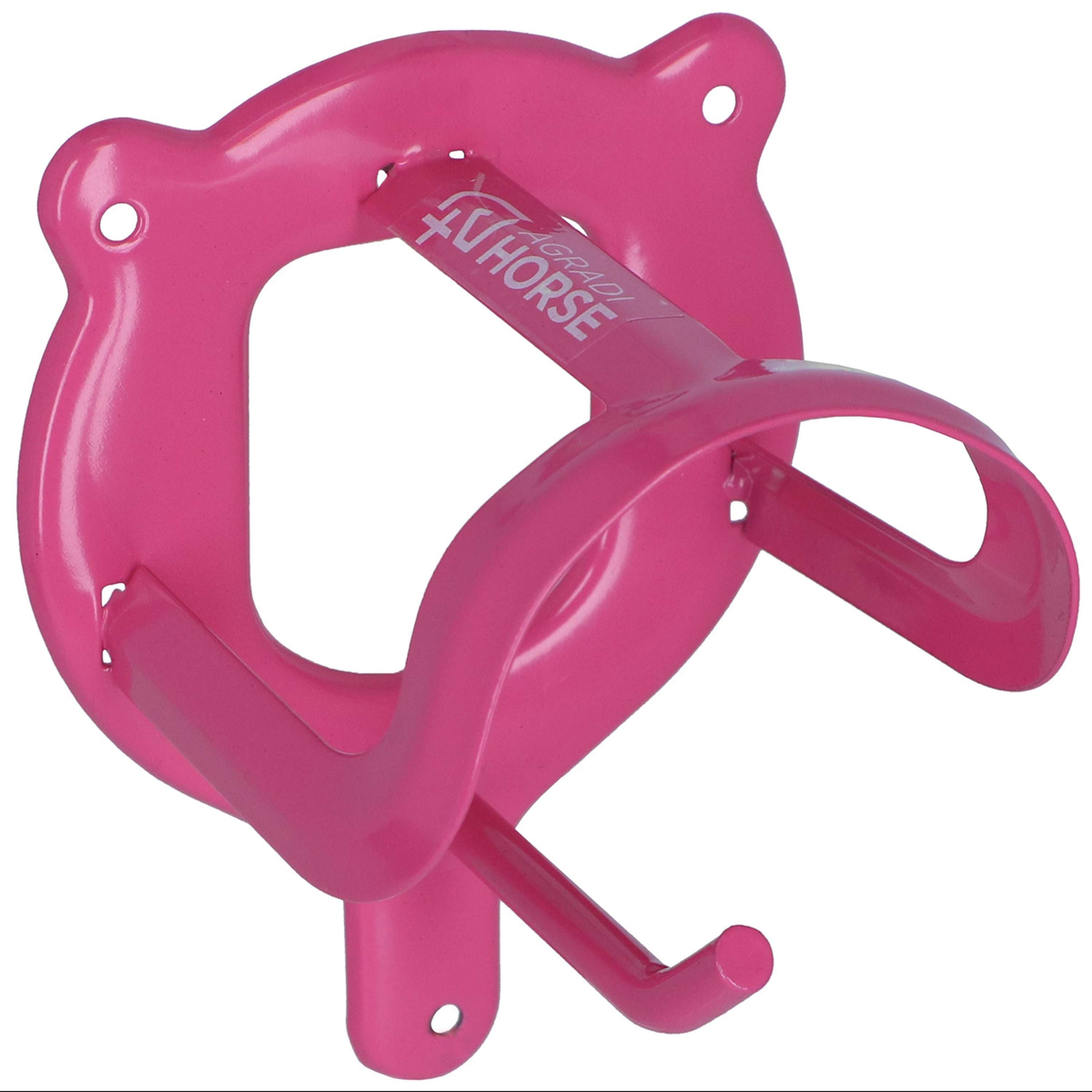 Agradi Horse Bridle Hanger Metal Pink