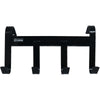 Agradi Horse Bridle Hanger with 4 Hooks Black