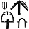 Agradi Horse Bridle Hanger Set Black