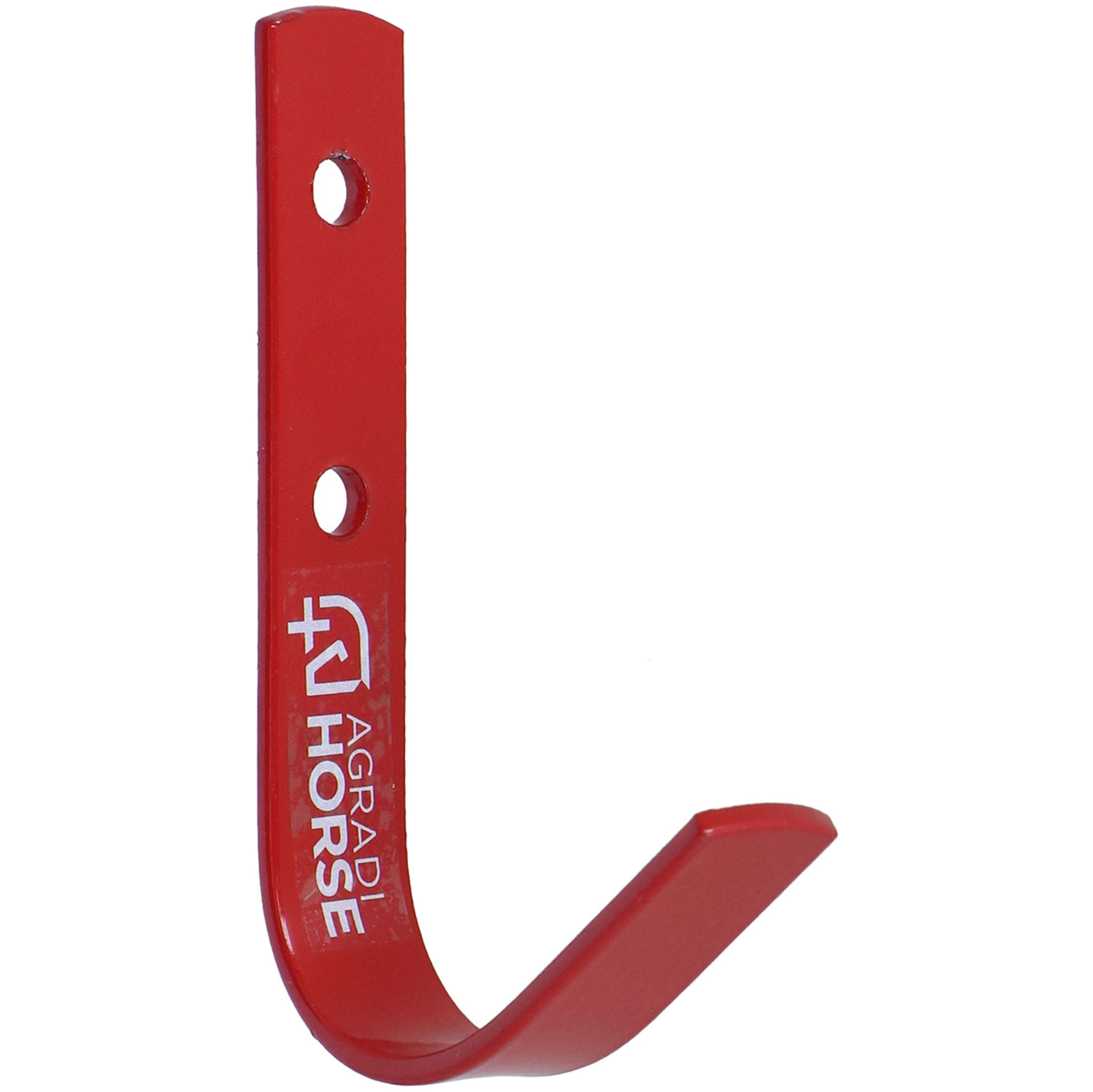 Agradi Horse Stable Hook 5 Pieces Red