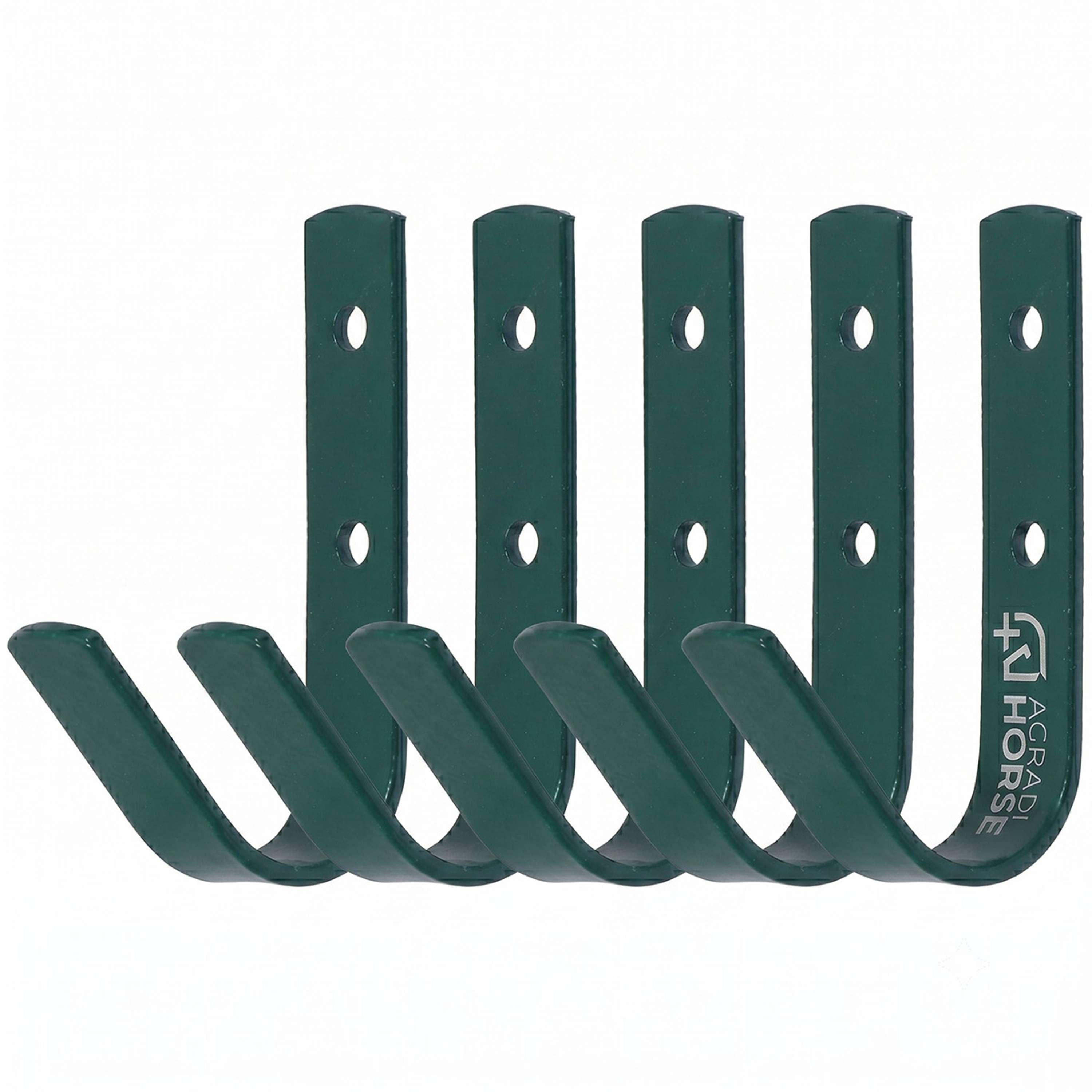 Agradi Horse Stable Hook 5 Pieces Green