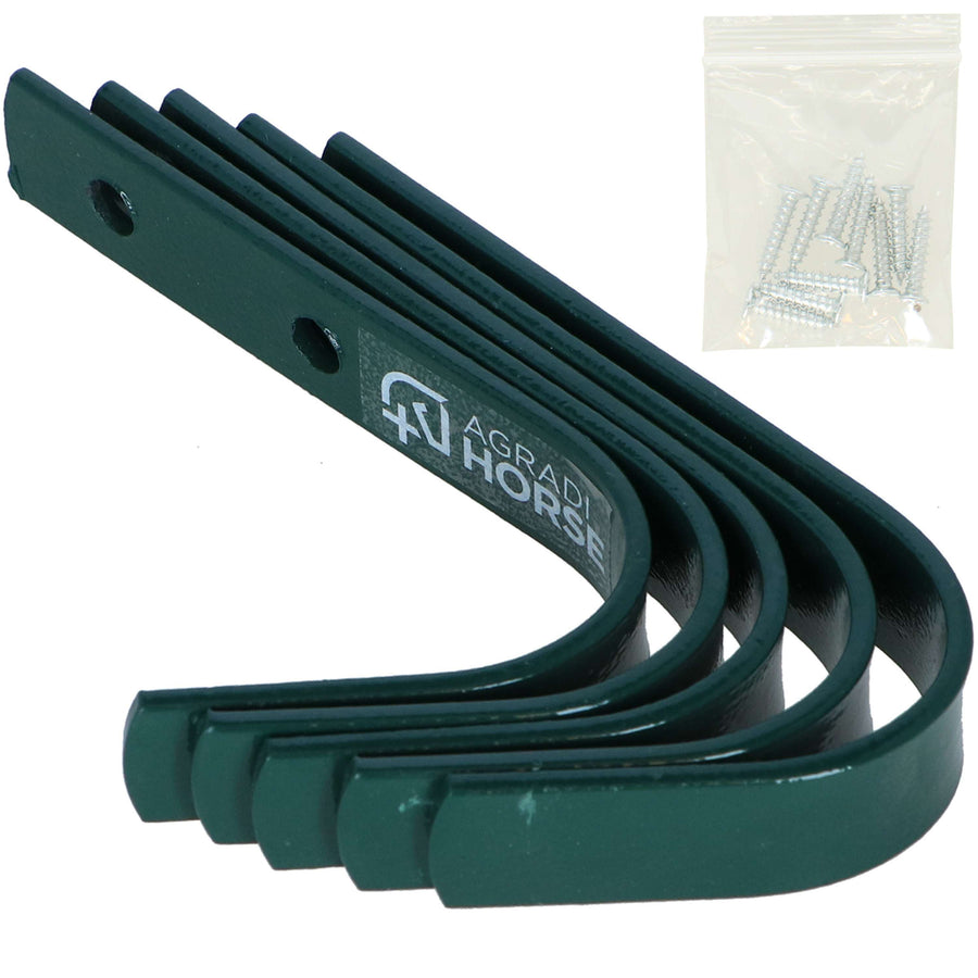 Agradi Horse Stable Hook 5 Pieces Green