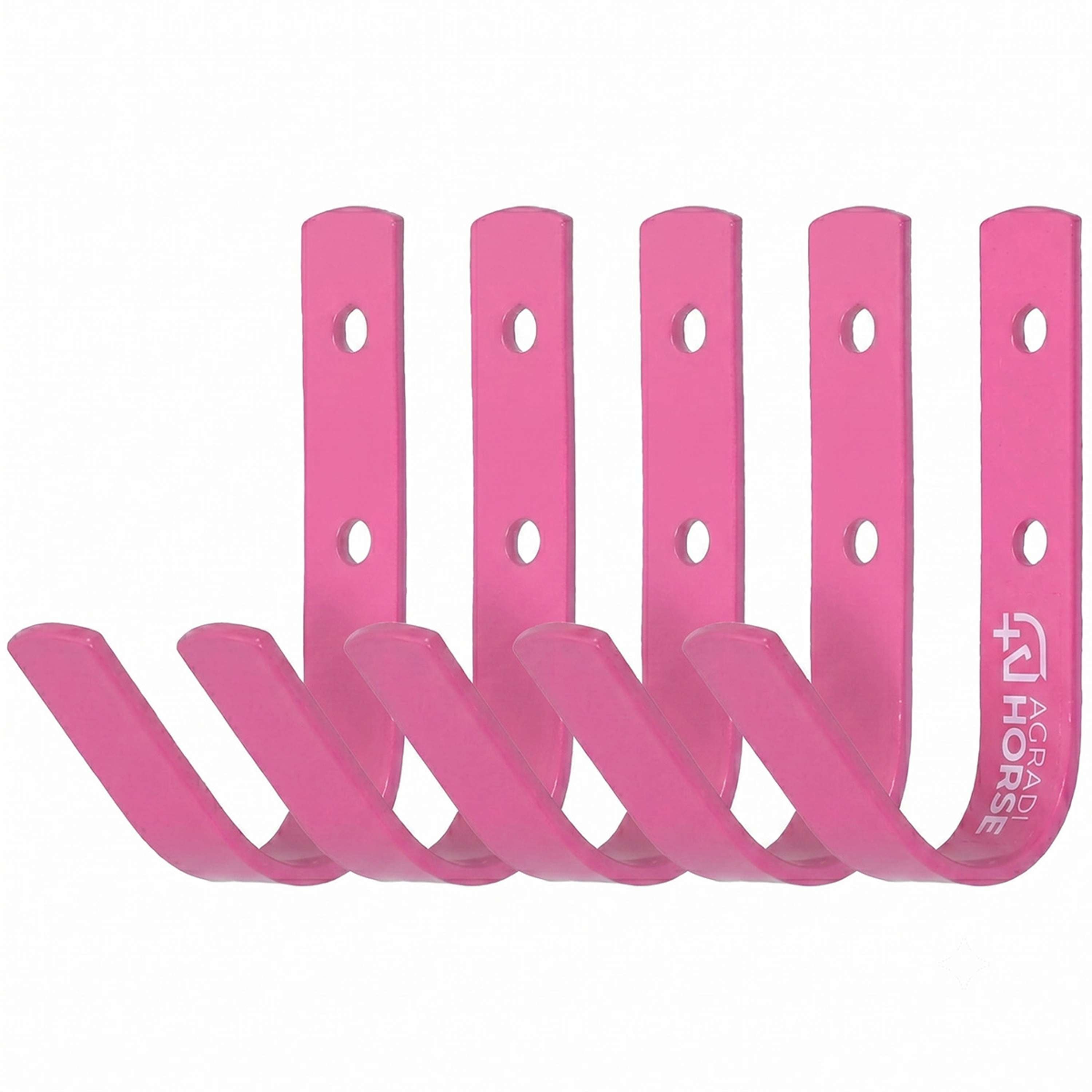 Agradi Horse Stable Hook 5 Pieces Pink
