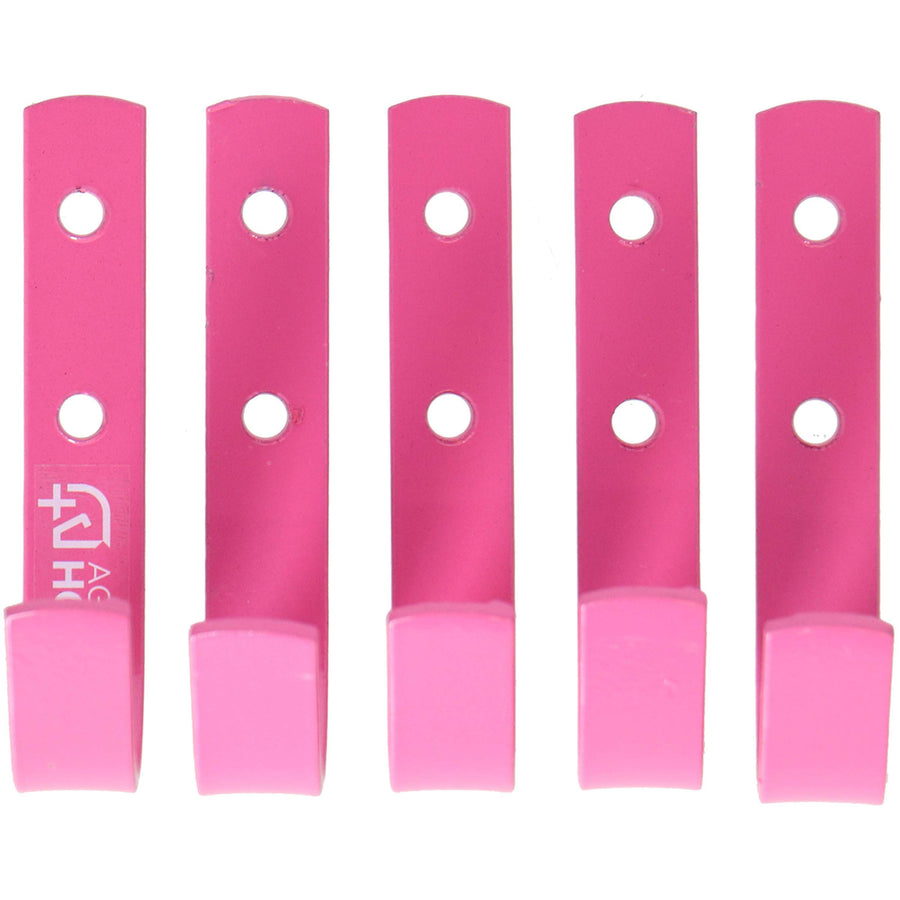 Agradi Horse Stable Hook 5 Pieces Pink