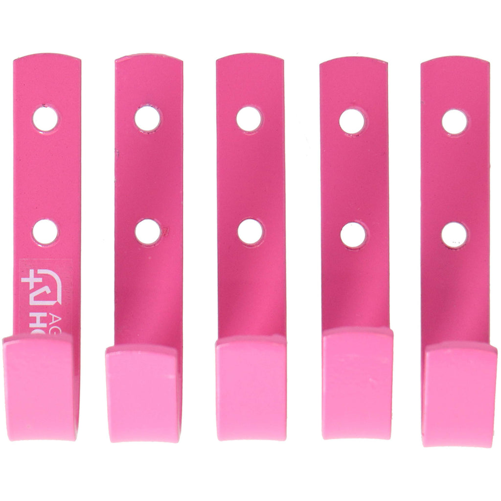 Agradi Horse Stable Hook 5 Pieces Pink