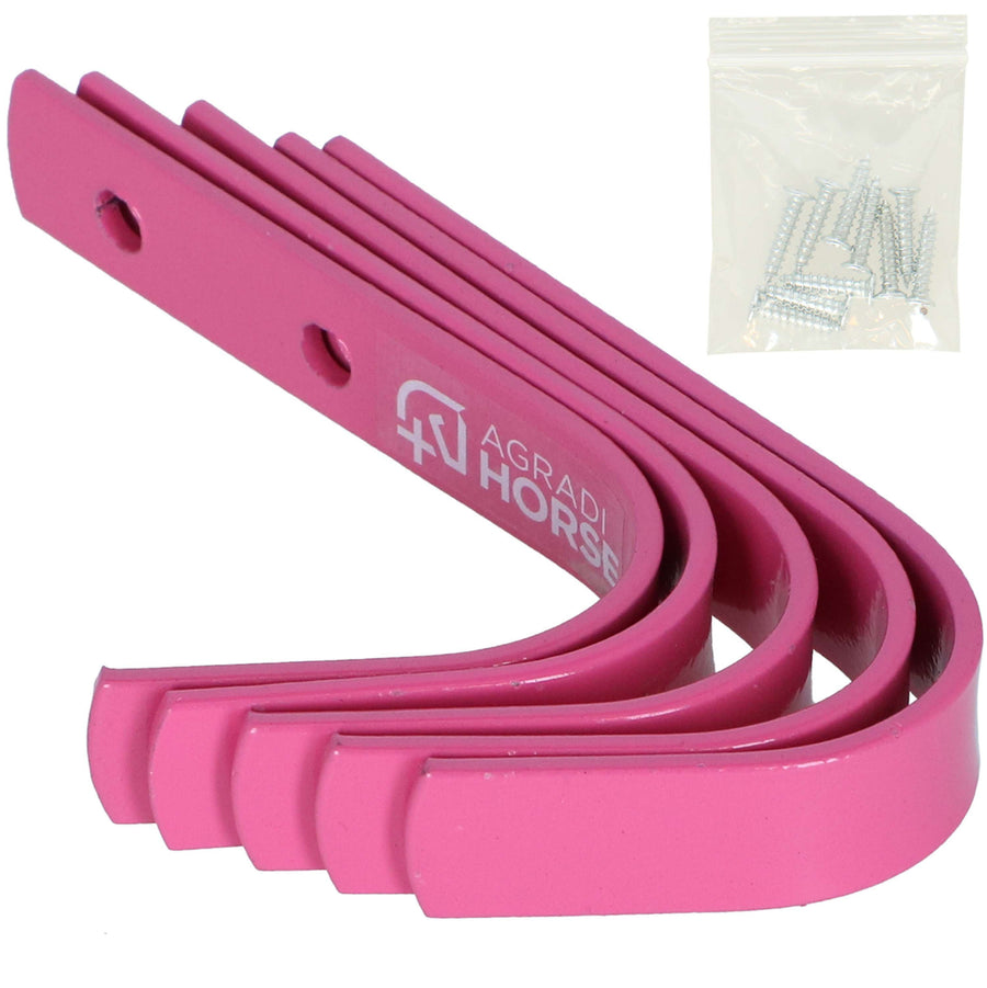 Agradi Horse Stable Hook 5 Pieces Pink