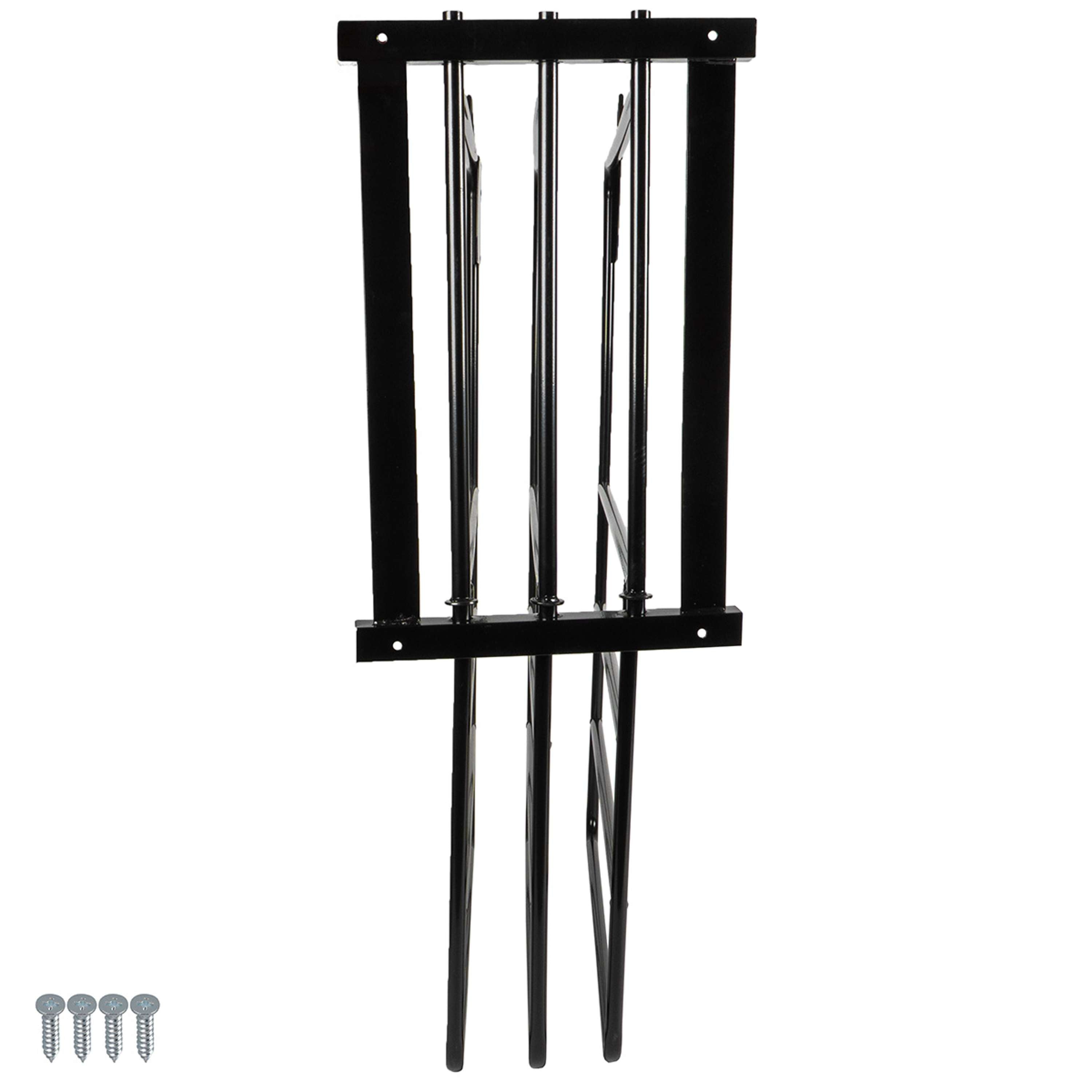 Agradi Horse Rug Rack for 3 Rugs Metal XH Black