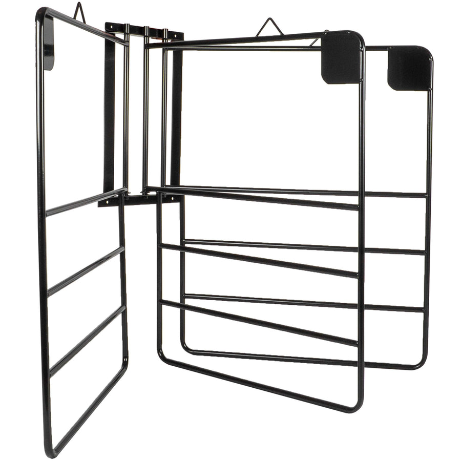 Agradi Horse Rug Rack for 3 Rugs Metal XH Black
