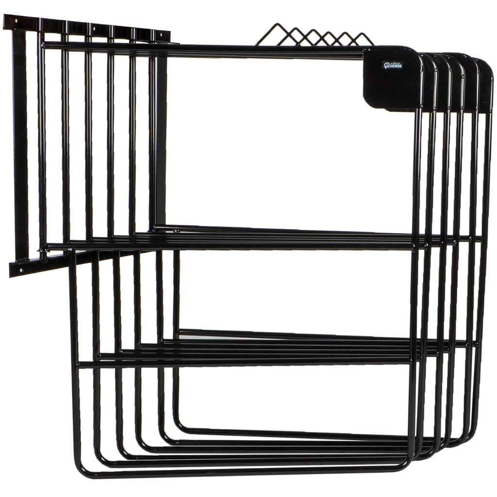 Agradi Horse Rug Rack for 6 Rugs Metal XH Black