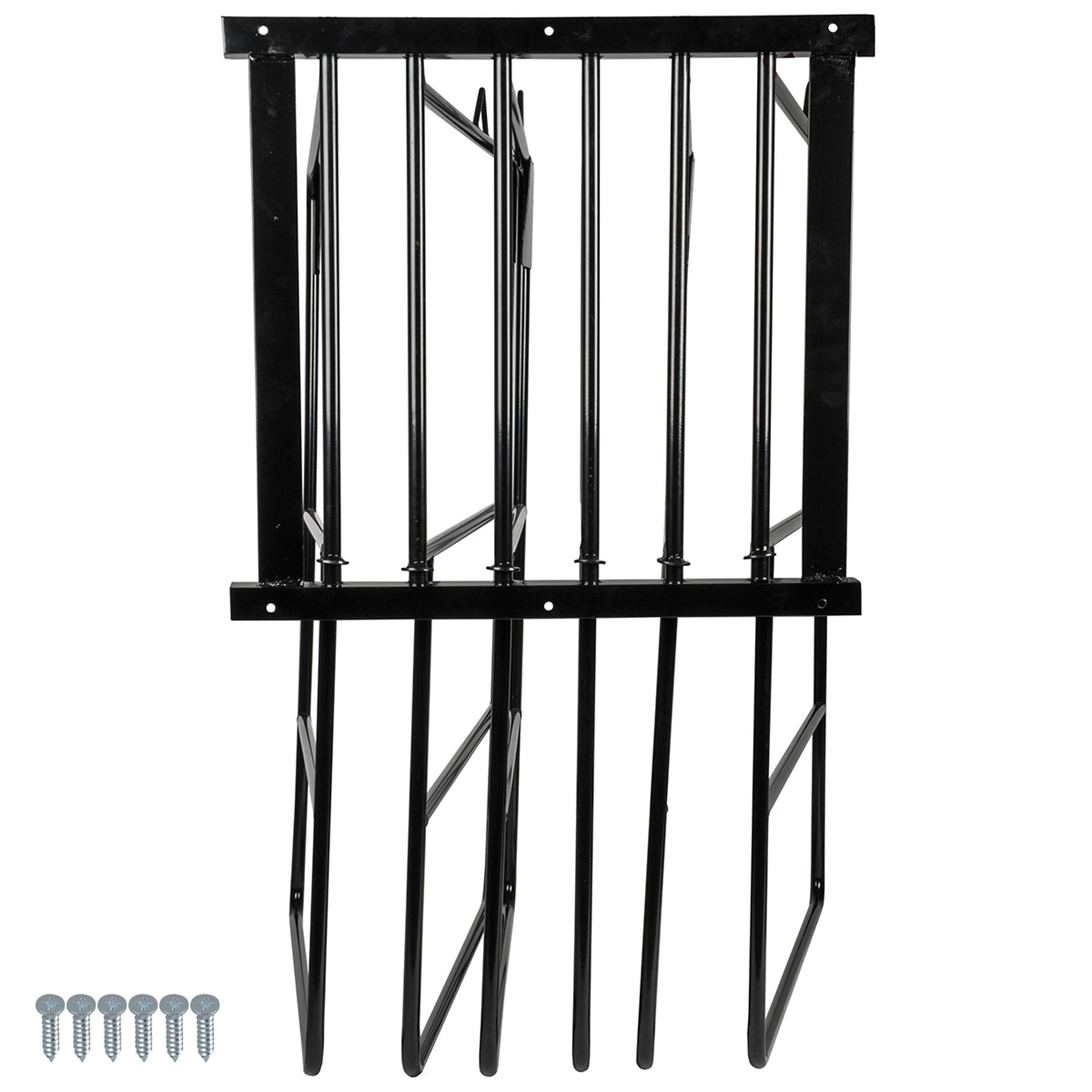 Agradi Horse Rug Rack for 6 Rugs Metal XH Black