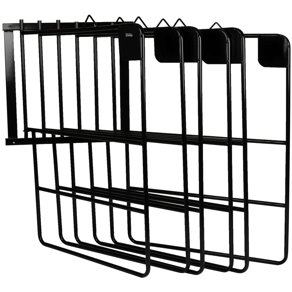 Agradi Horse Rug Rack for 6 Rugs Metal XH Black