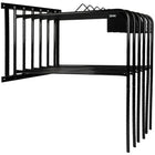 Agradi Horse Rug Rack for 6 Rugs Metal SBlack