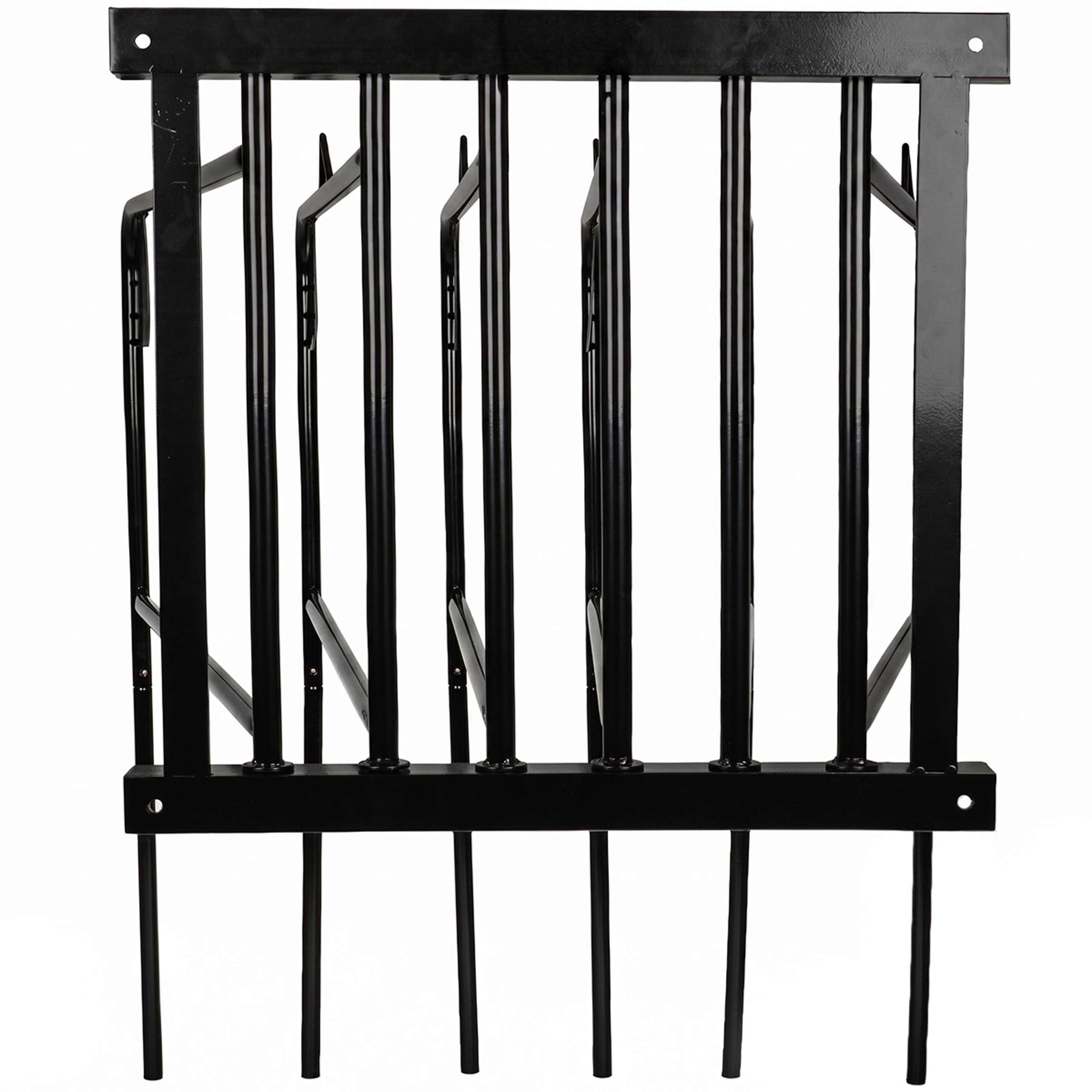Agradi Horse Rug Rack for 6 Rugs Metal SBlack