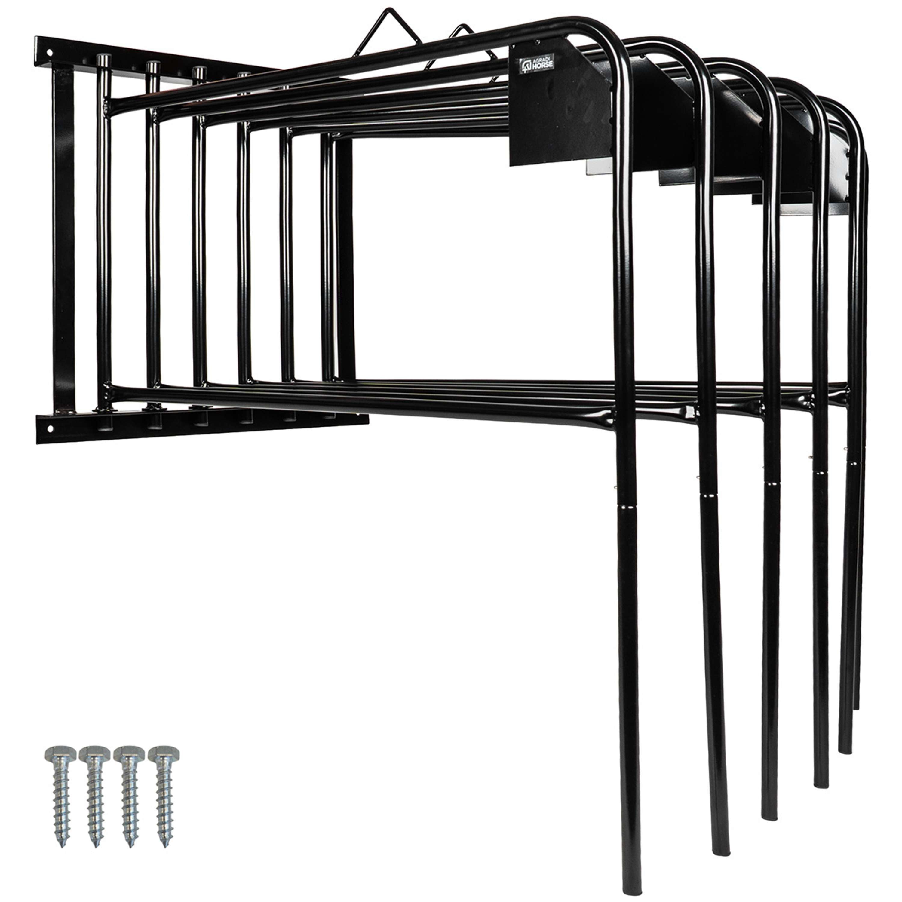 Agradi Horse Rug Rack for 6 Rugs Metal SBlack