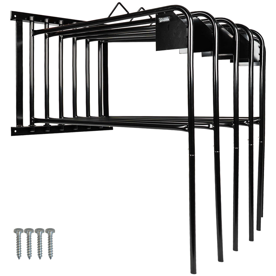 Agradi Horse Rug Rack for 6 Rugs Metal SBlack