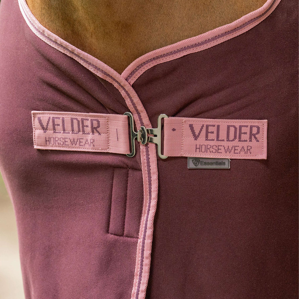 Velder Horsewear Essentials Pony Cooler Rug Plum Brown