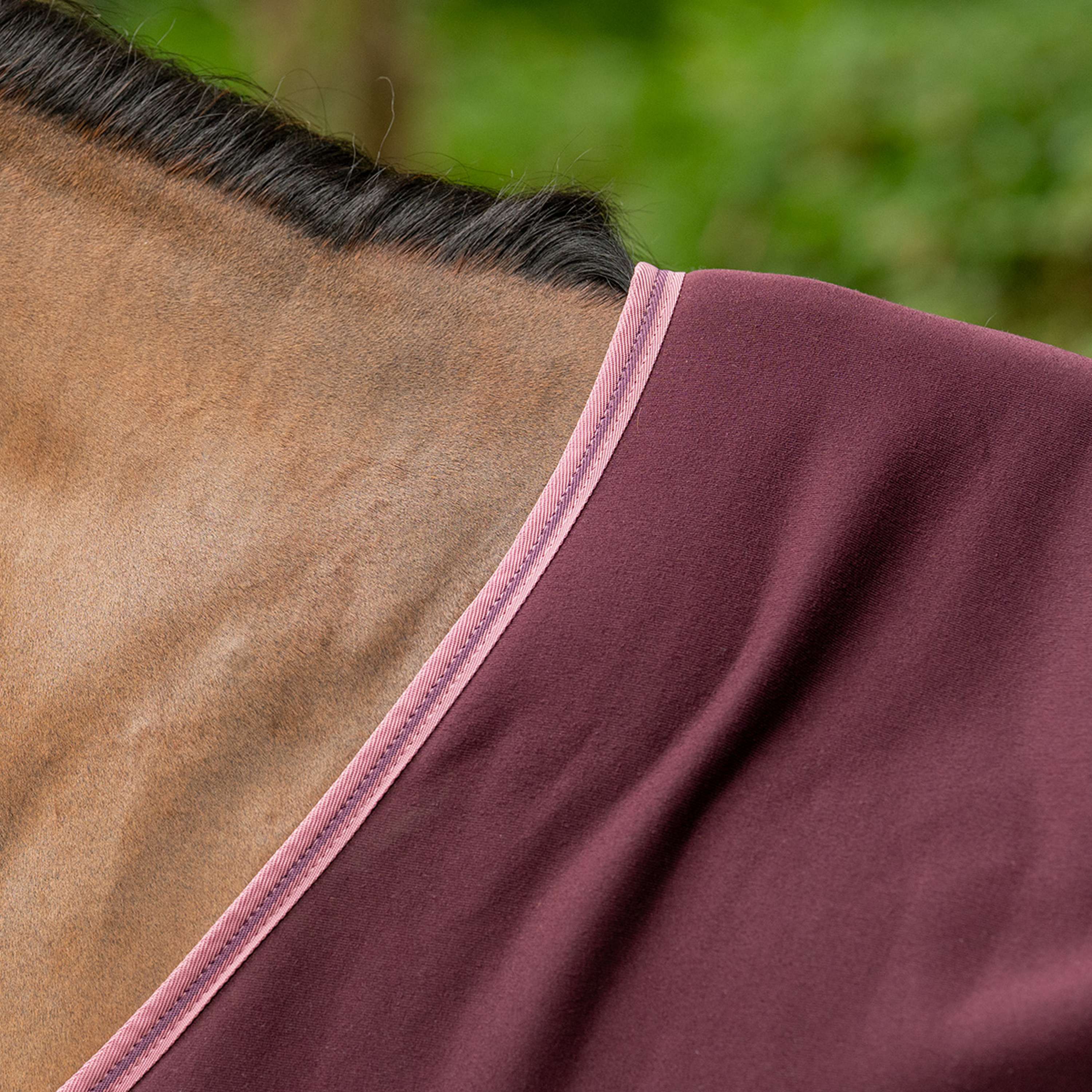 Velder Horsewear Essentials Cooler Rug Plum Brown
