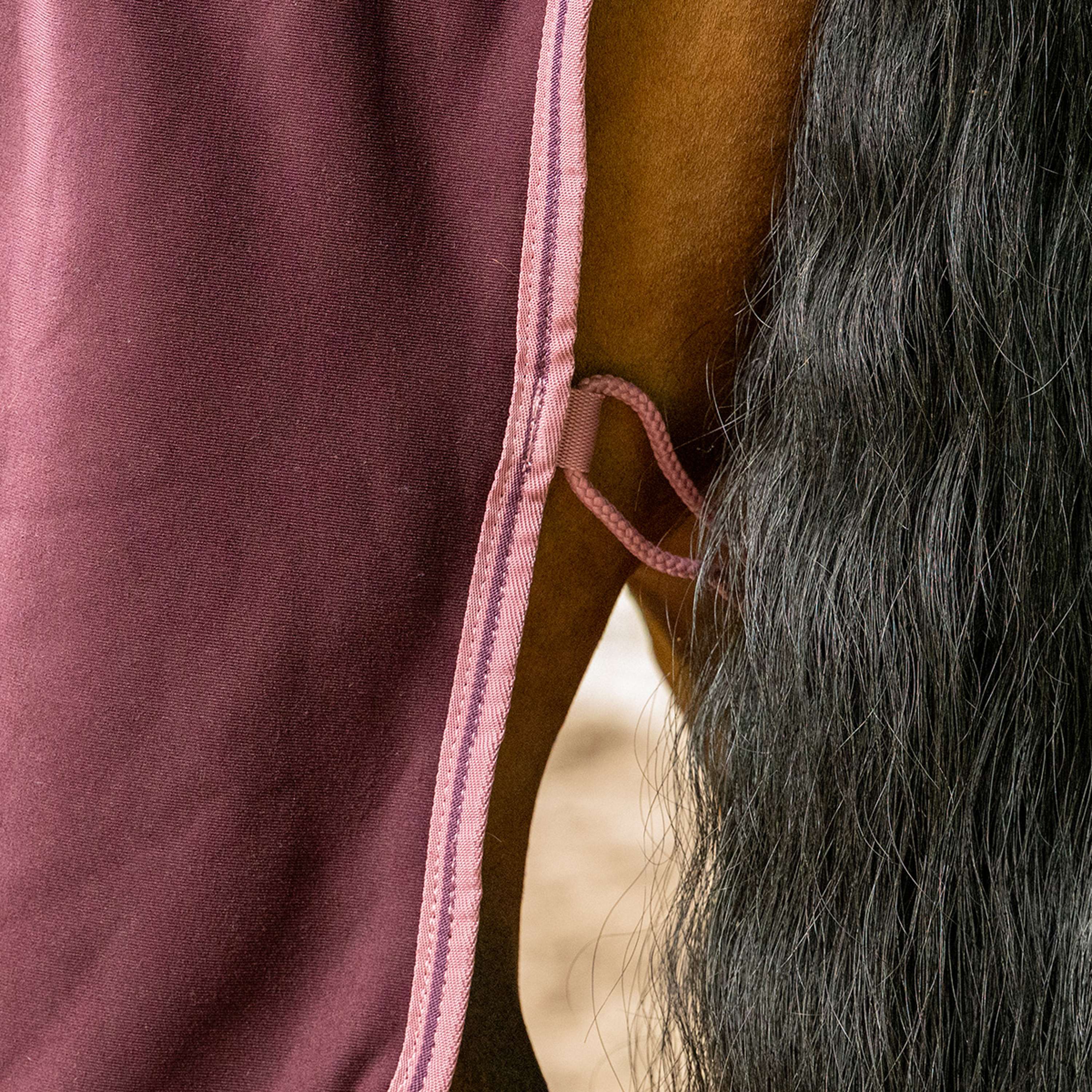 Velder Horsewear Essentials Cooler Rug Plum Brown