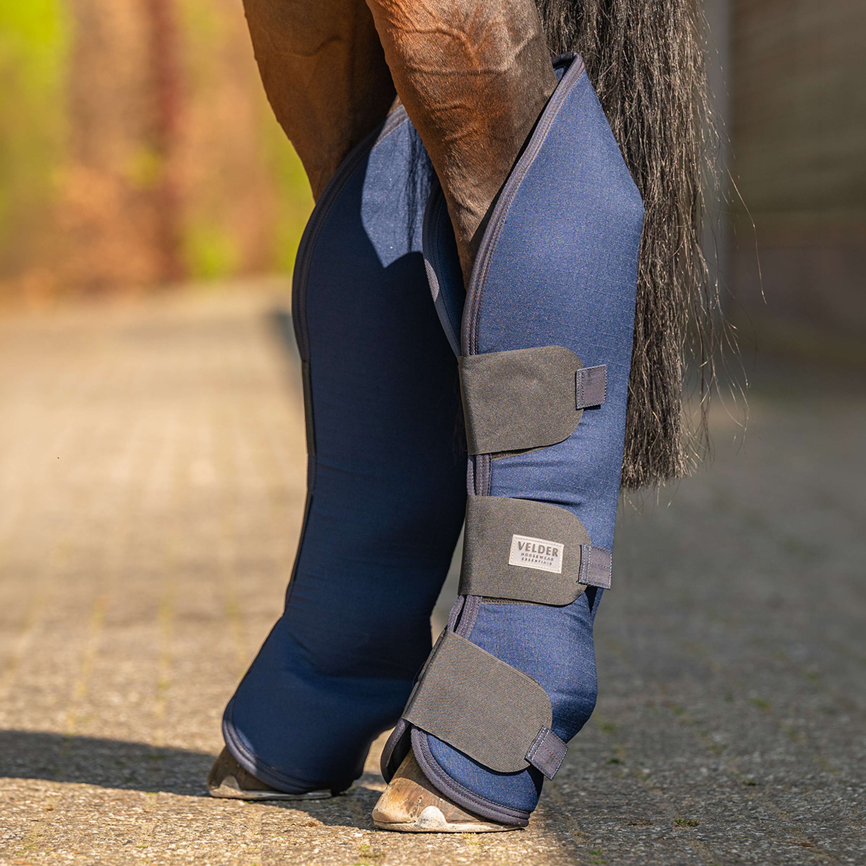 Velder Horsewear Essentials Transport Protectors Navy